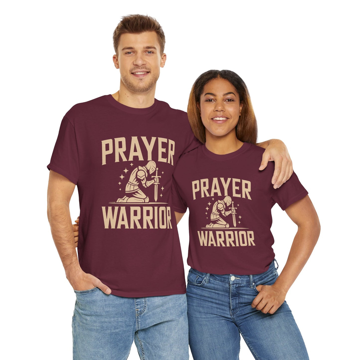 "Prayer Warrior" Unisex Heavy Cotton Tee