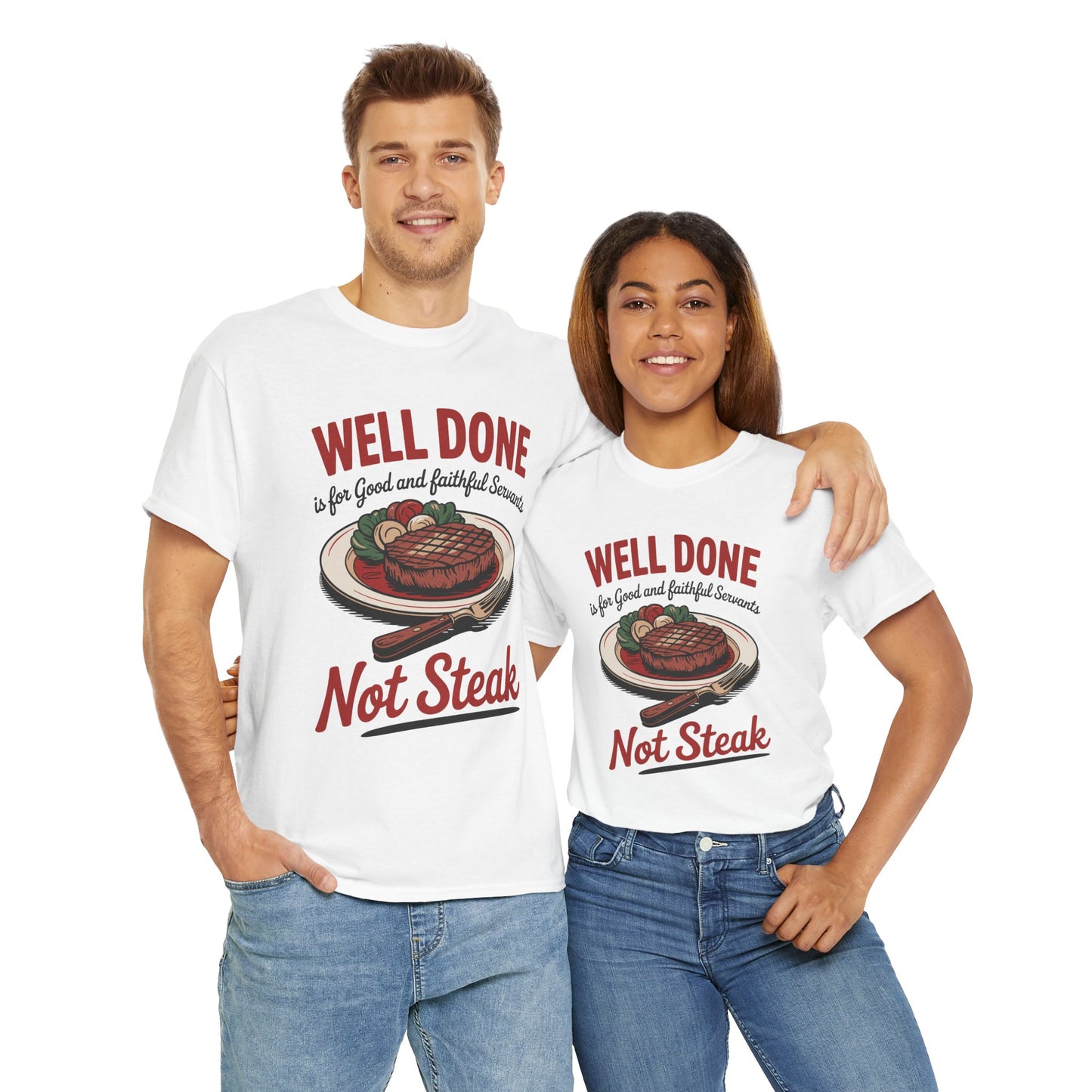 "Well Done" Unisex Heavy Cotton Tee