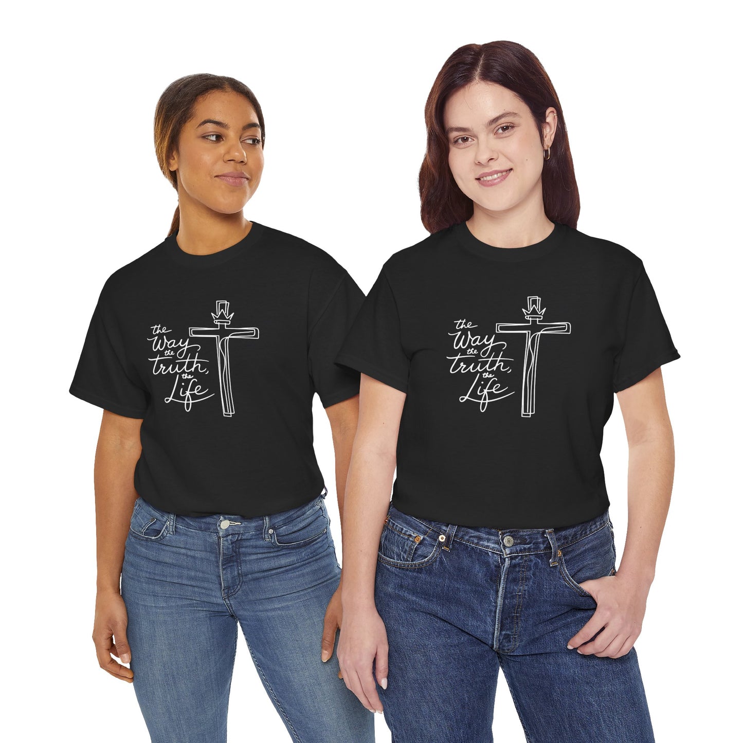 "The Way" Women's Heavy Cotton Tee
