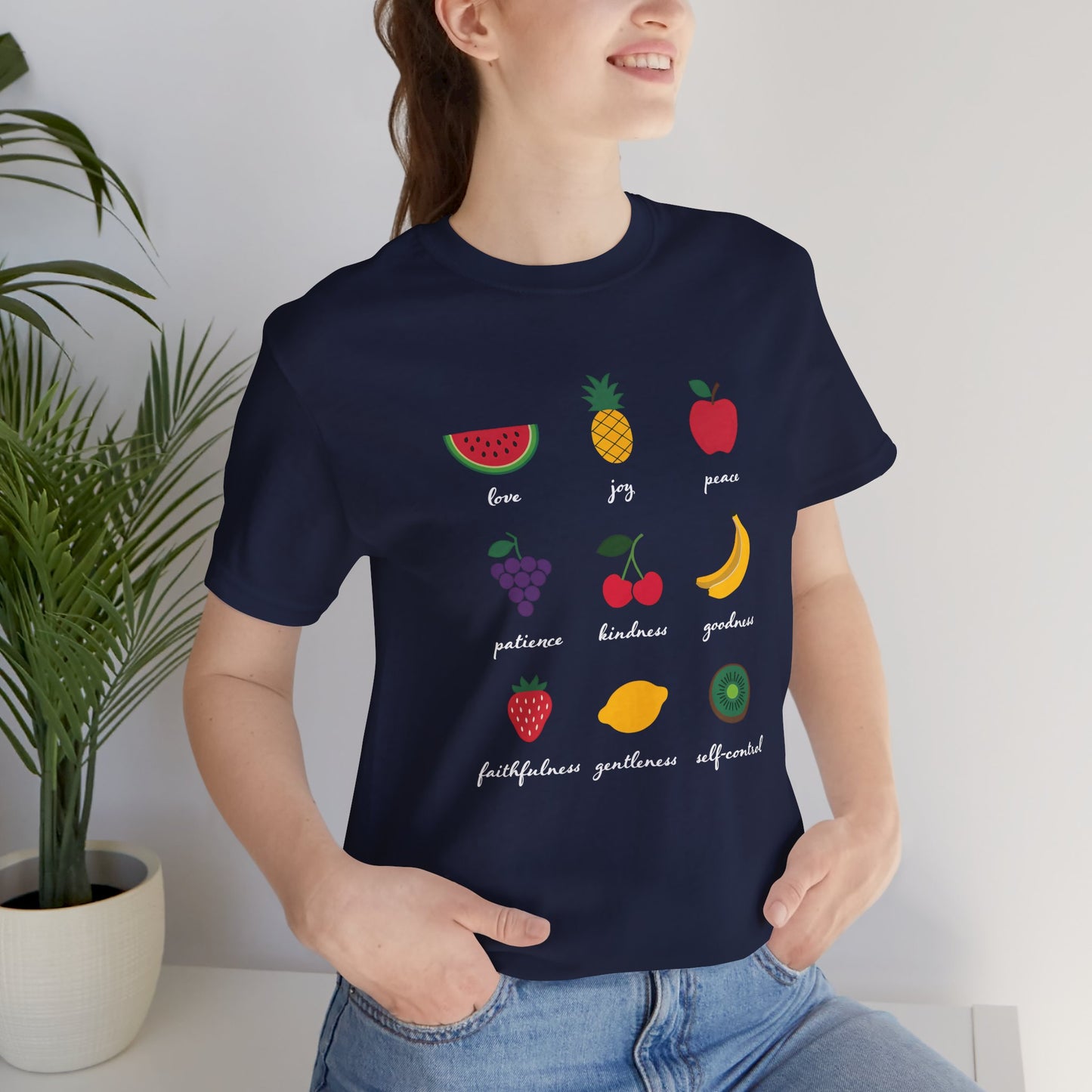 "Fruits of the Spirit" Women's Jersey Short Sleeve Tee