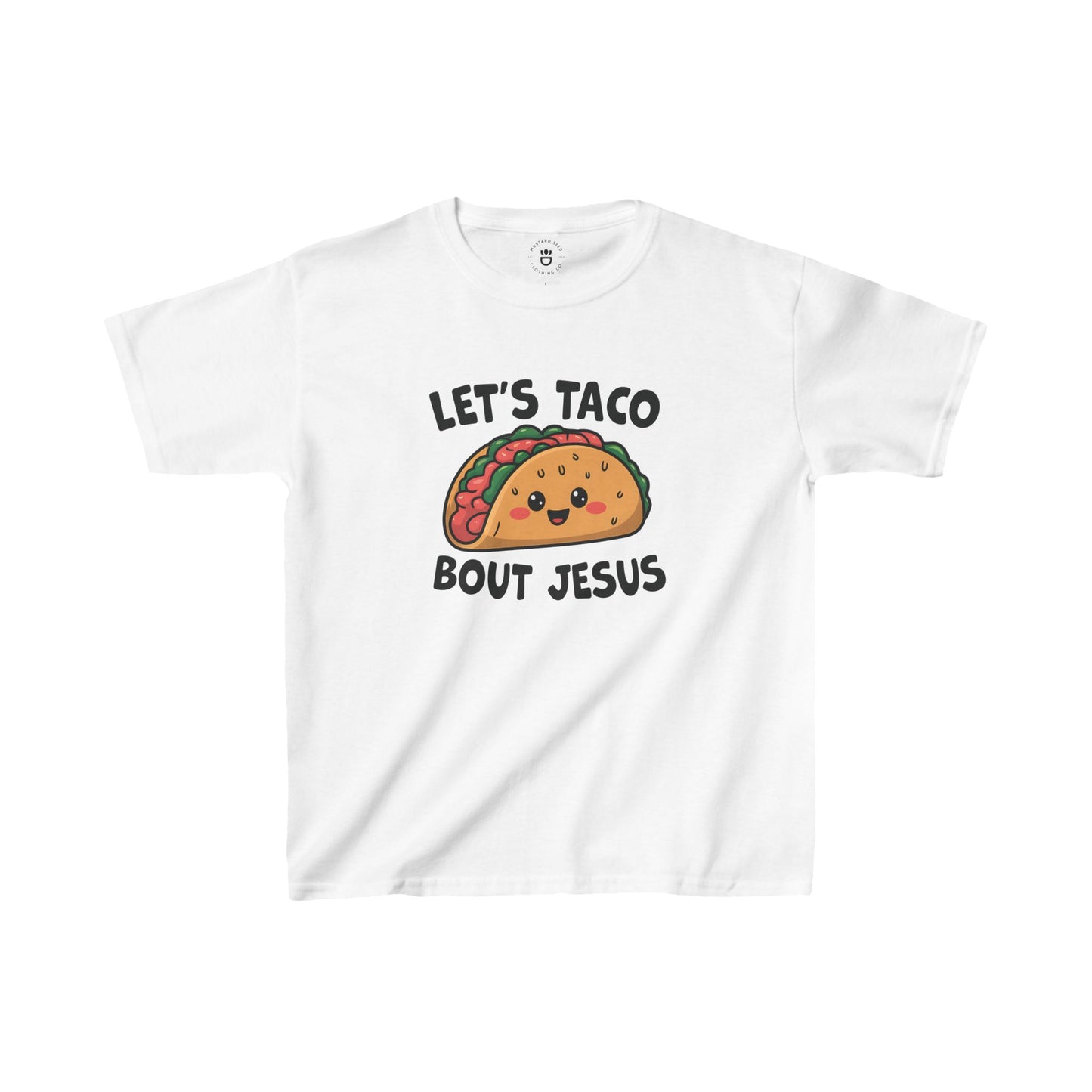 "Taco Bout Jesus" Kids Heavy Cotton™ Tee