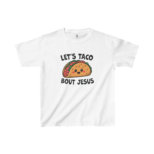 "Taco Bout Jesus" Kids Heavy Cotton™ Tee
