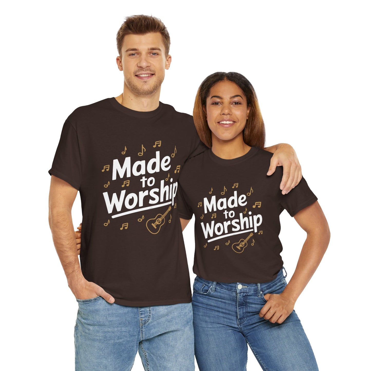 "Made to Worship" Unisex Heavy Cotton Tee