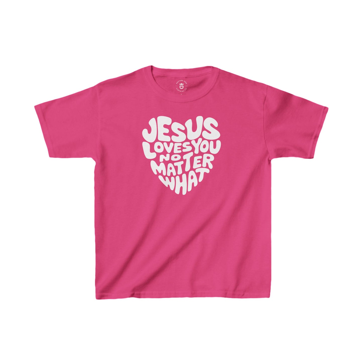"Jesus Loves You" Kids Heavy Cotton™ Tee
