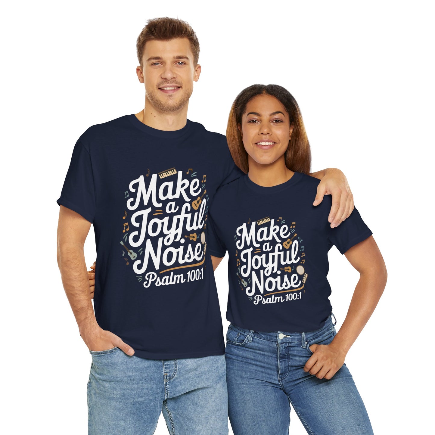 "Joyful Noise" Unisex Heavy Cotton Tee