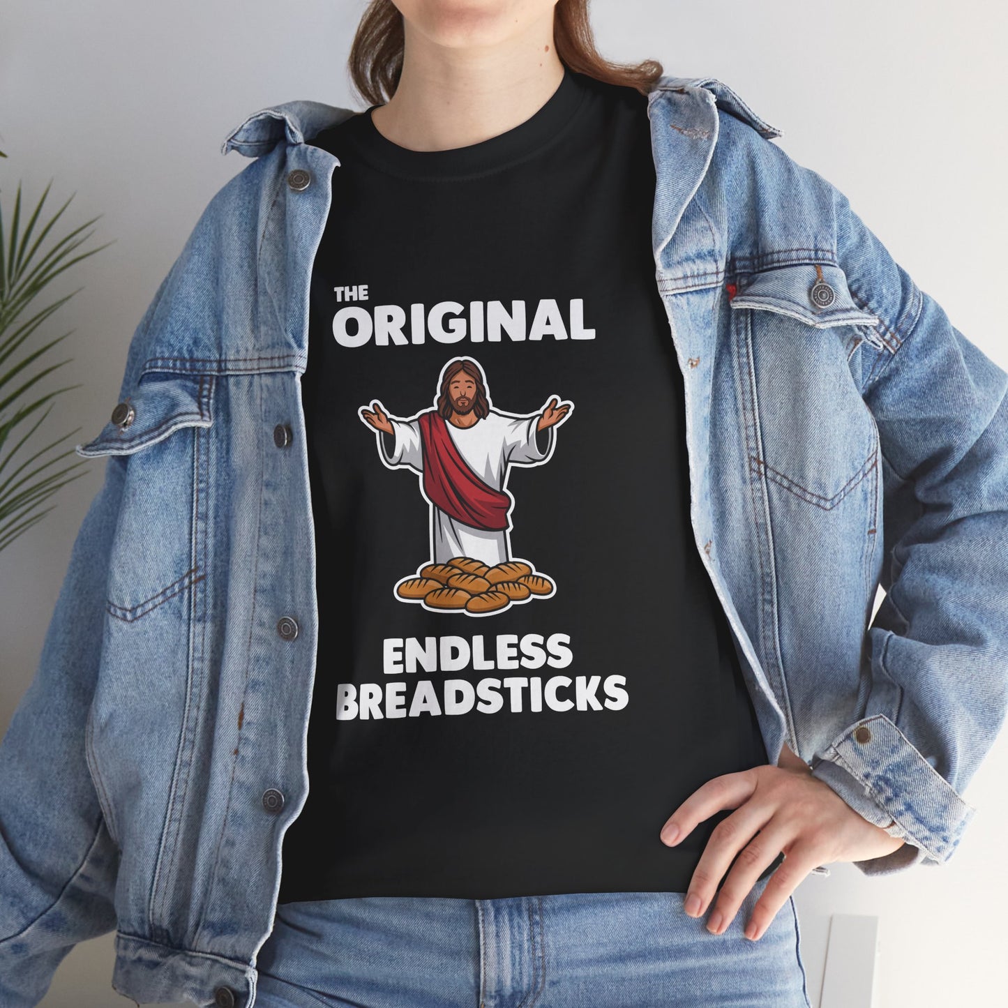 "Endless Breadsticks" Unisex Heavy Cotton Tee