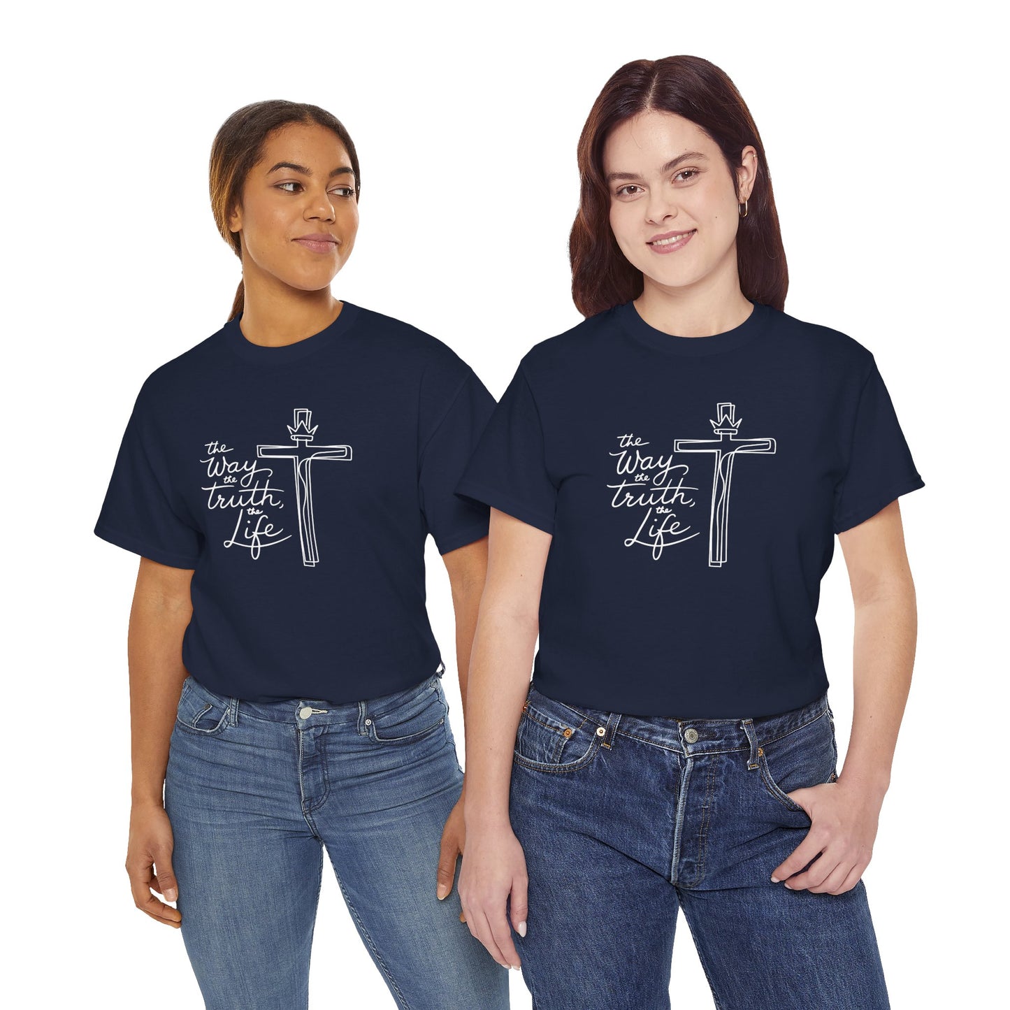 "The Way" Women's Heavy Cotton Tee