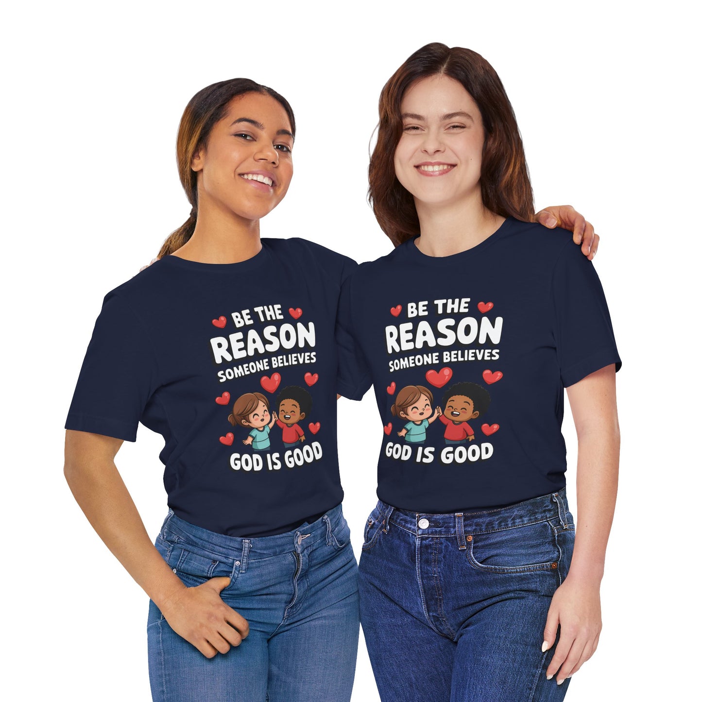 "Be The Reason" Women's Jersey Short Sleeve Tee