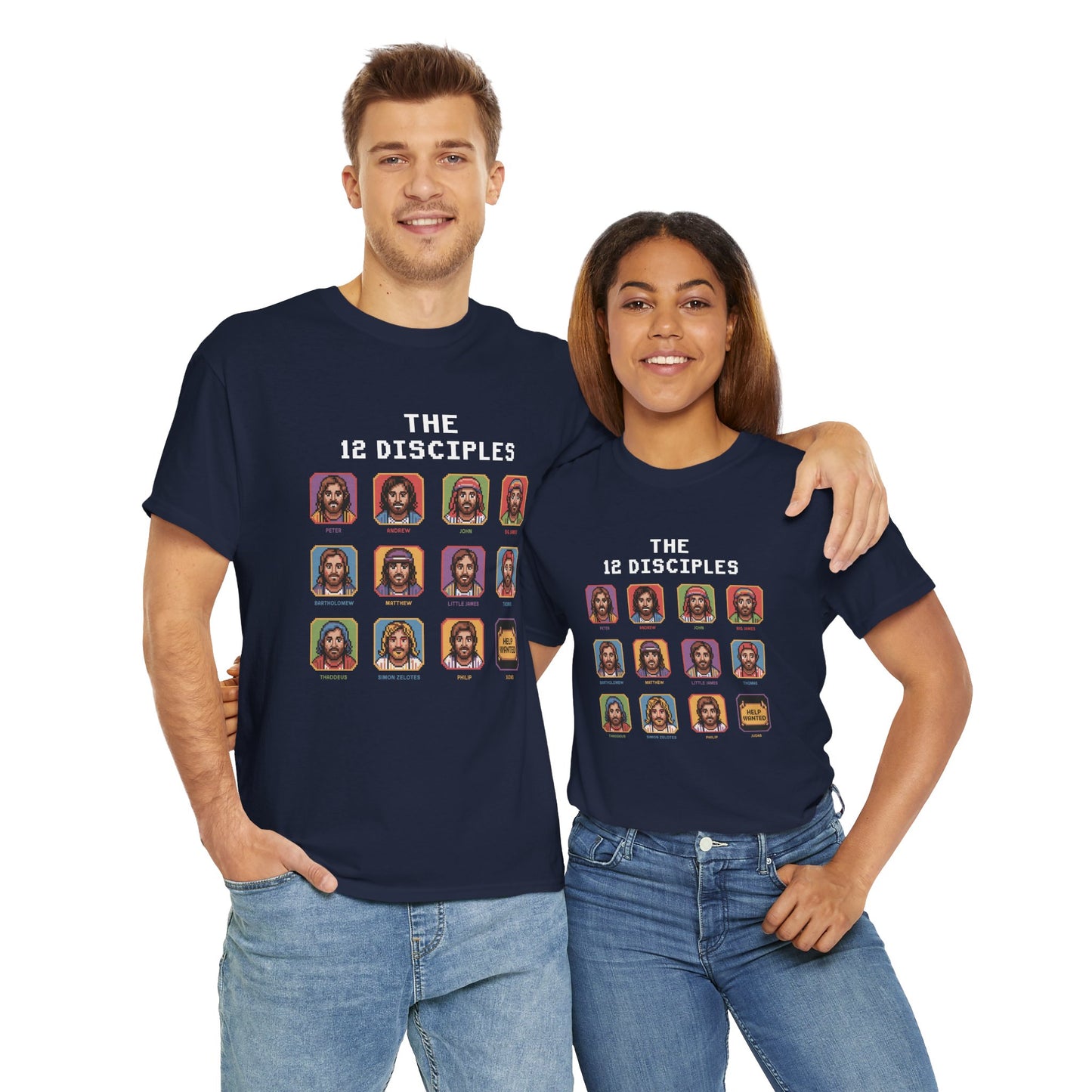 "12 Disciples" Unisex Heavy Cotton Tee