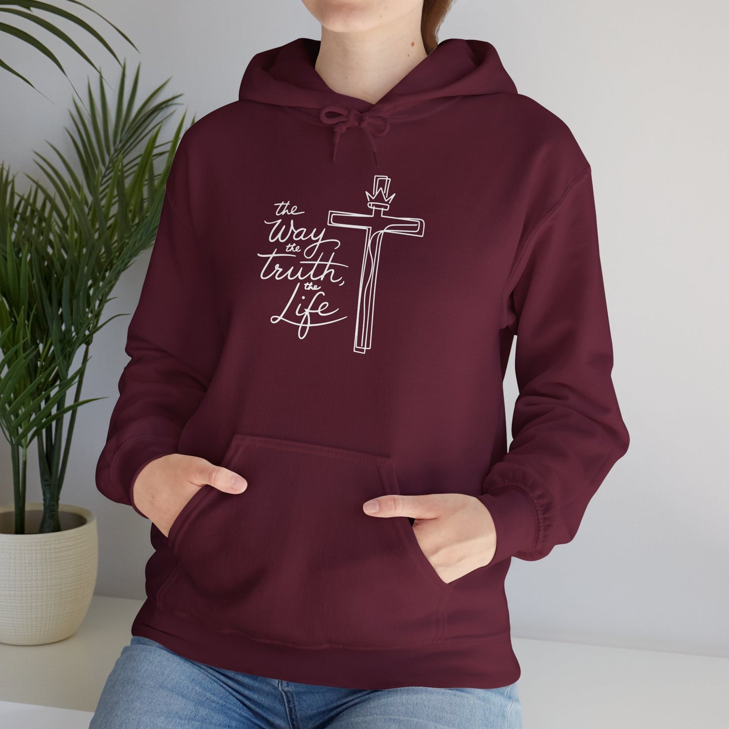 “The Way” Women's Heavy Blend™ Hooded Sweatshirt