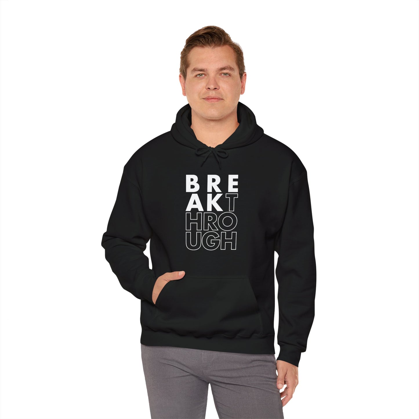 “Breakthrough” Unisex Heavy Blend™ Hooded Sweatshirt