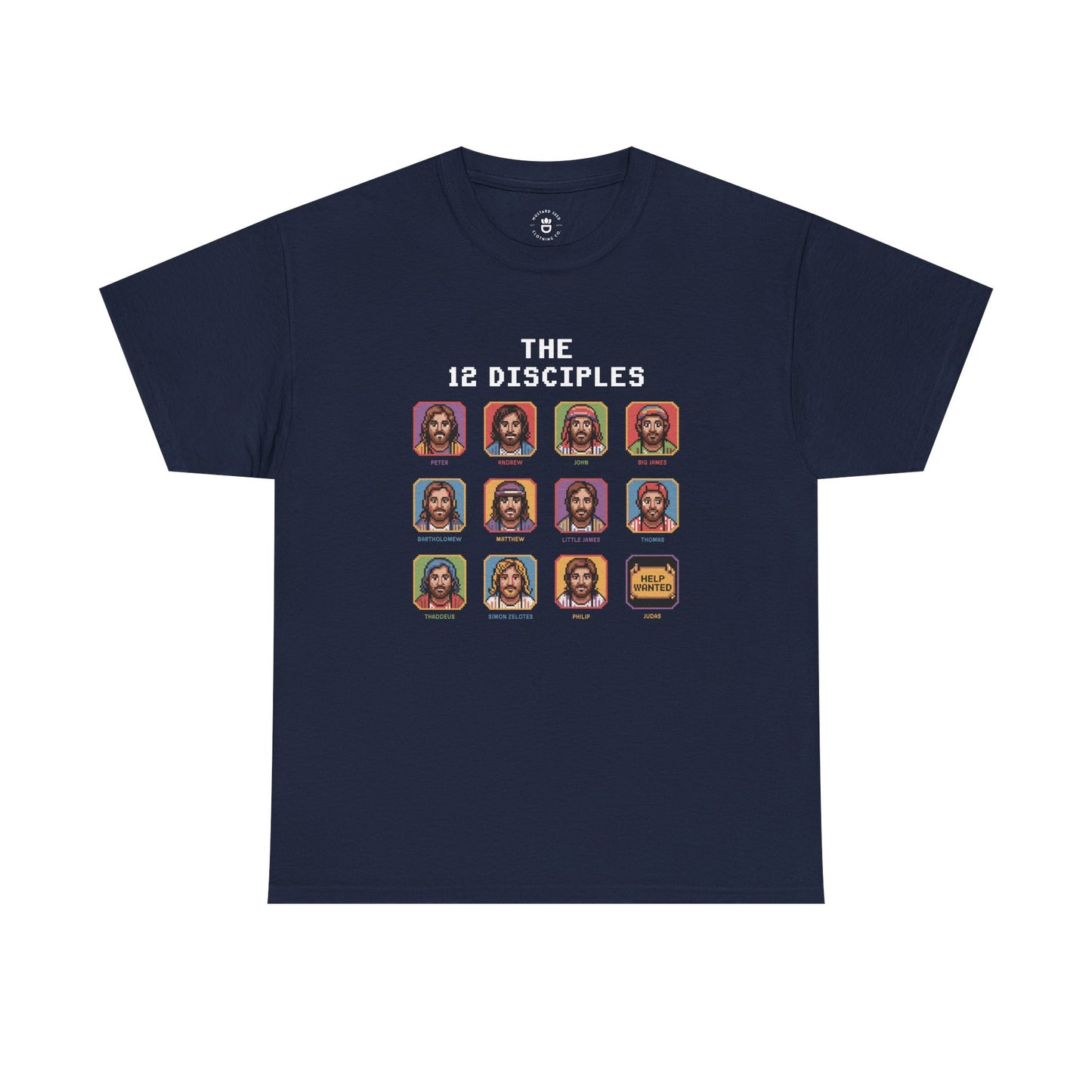 "12 Disciples" Unisex Heavy Cotton Tee
