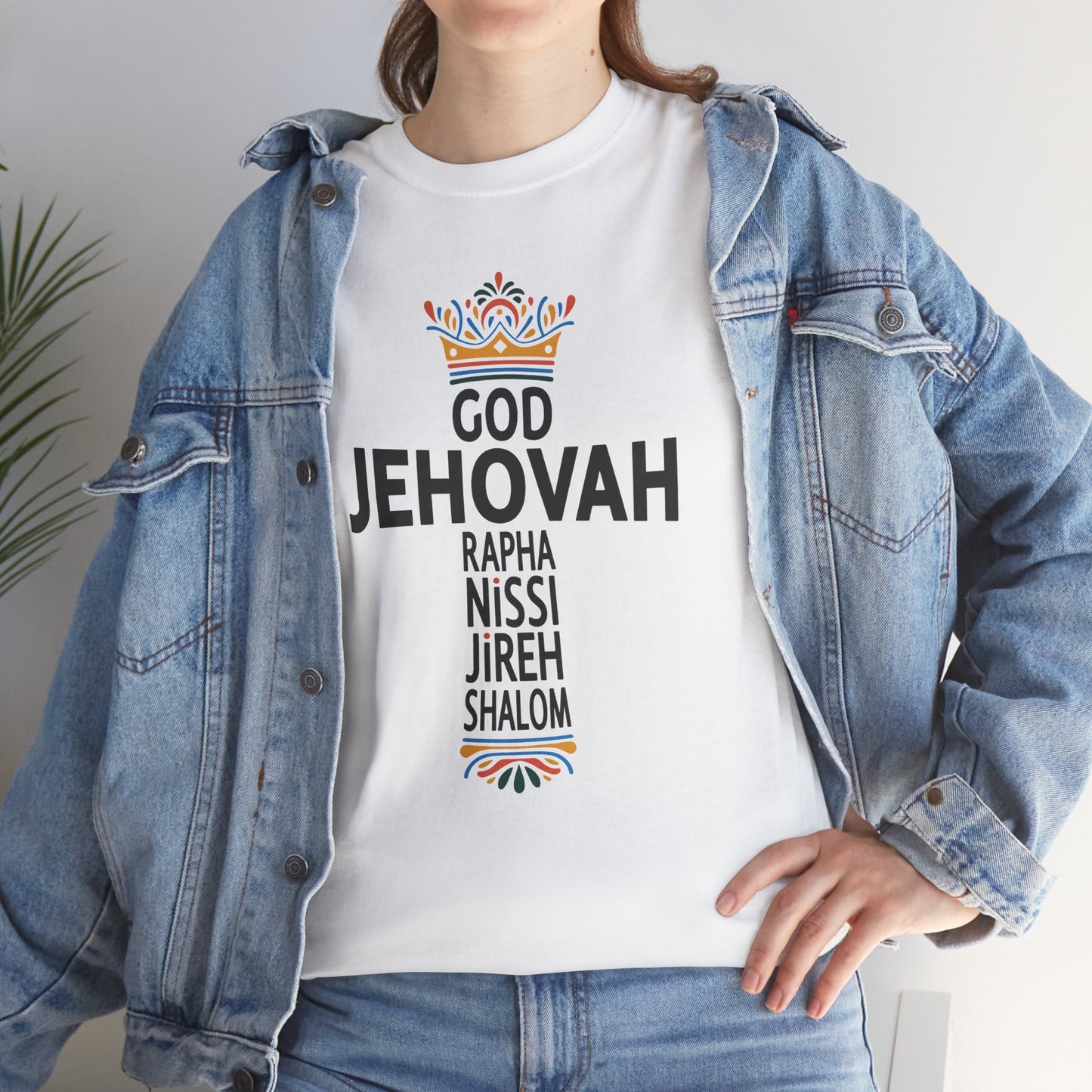 "Names of God" Unisex Heavy Cotton Tee