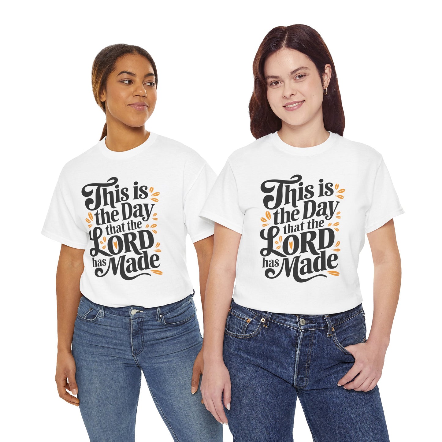"This Is the Day" Women's Heavy Cotton Tee