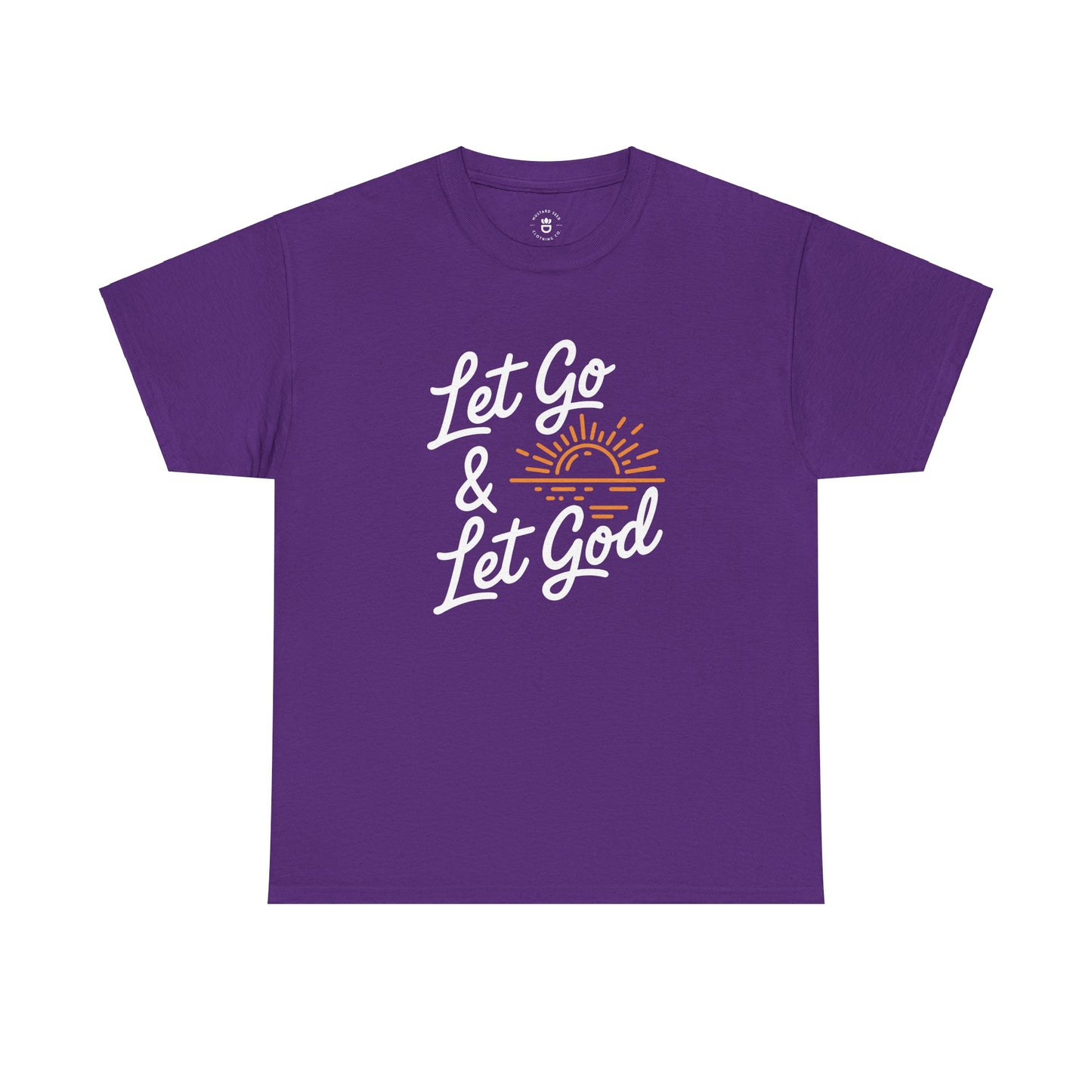 "Let Go & Let God" Unisex Heavy Cotton Tee