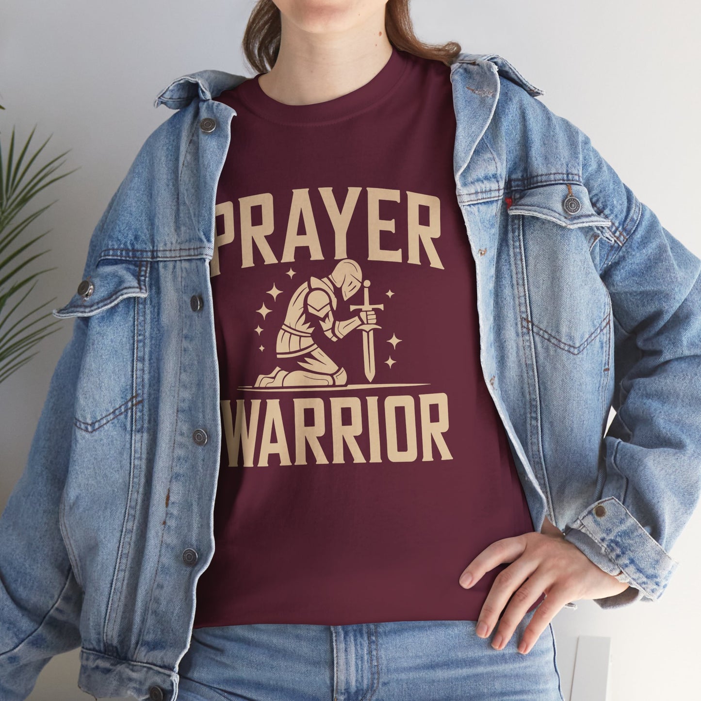 "Prayer Warrior" Unisex Heavy Cotton Tee