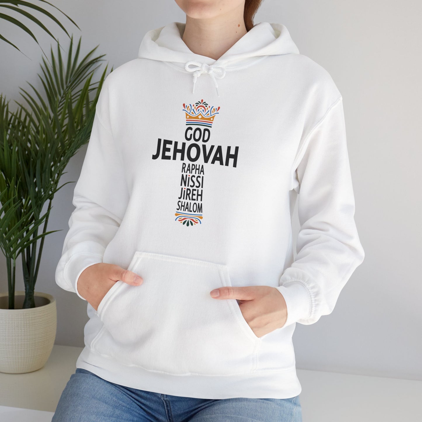 “Names of God” Unisex Heavy Blend™ Hooded Sweatshirt