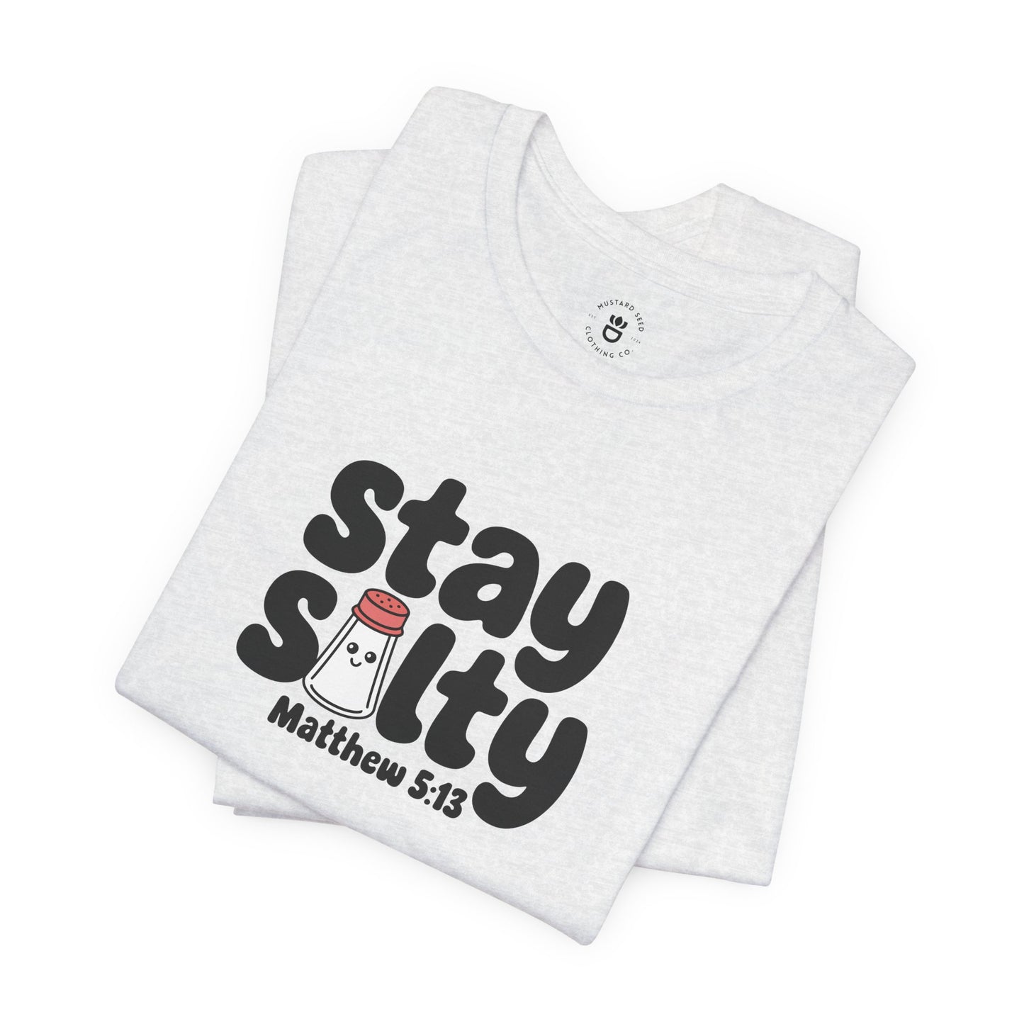 "Stay Salty" Women's Jersey Short Sleeve Tee
