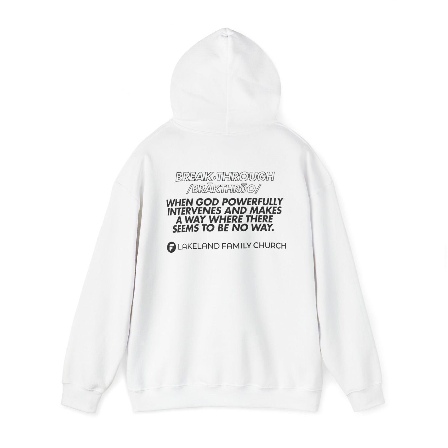 “Breakthrough” Unisex Heavy Blend™ Hooded Sweatshirt