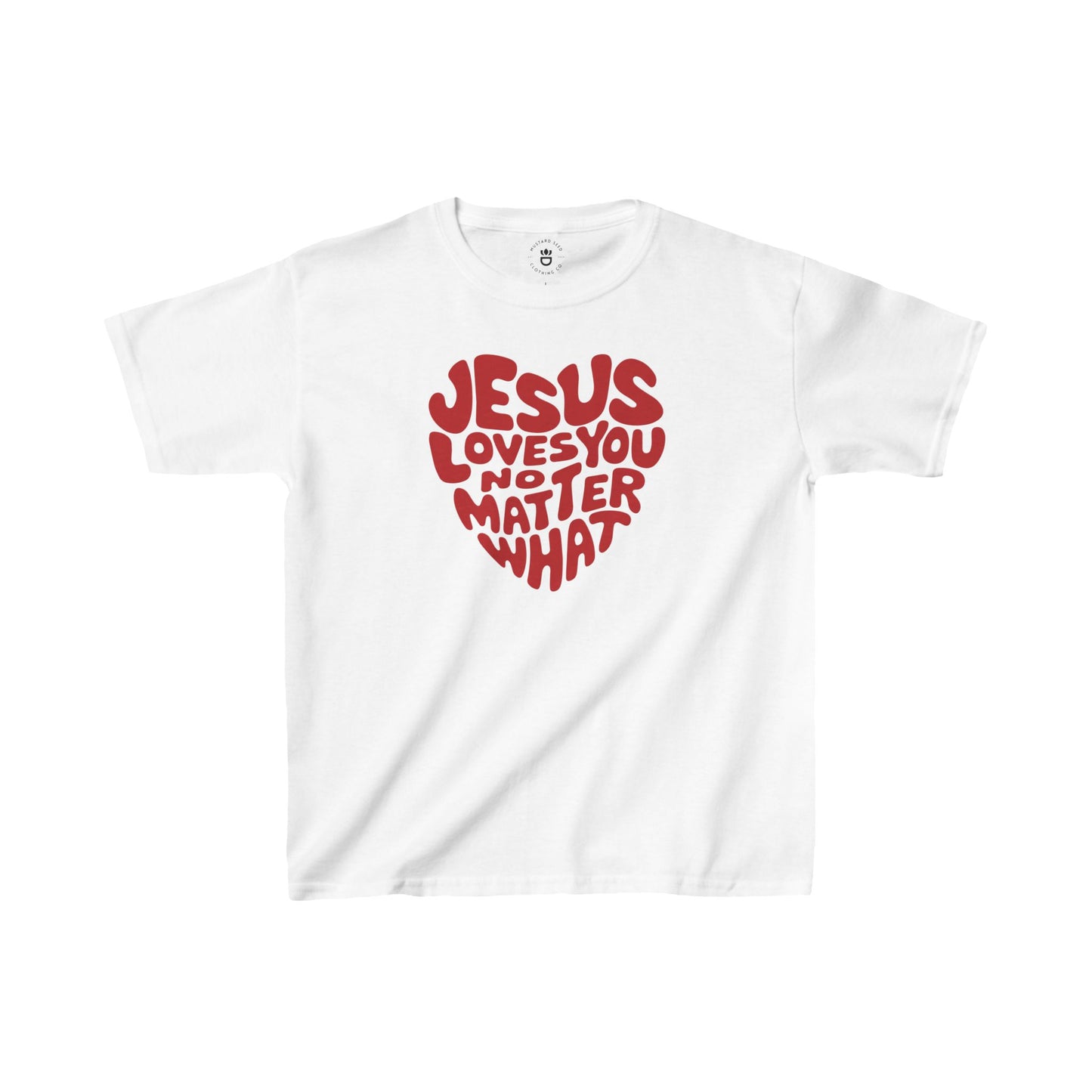 "Jesus Loves You" Kids Heavy Cotton™ Tee