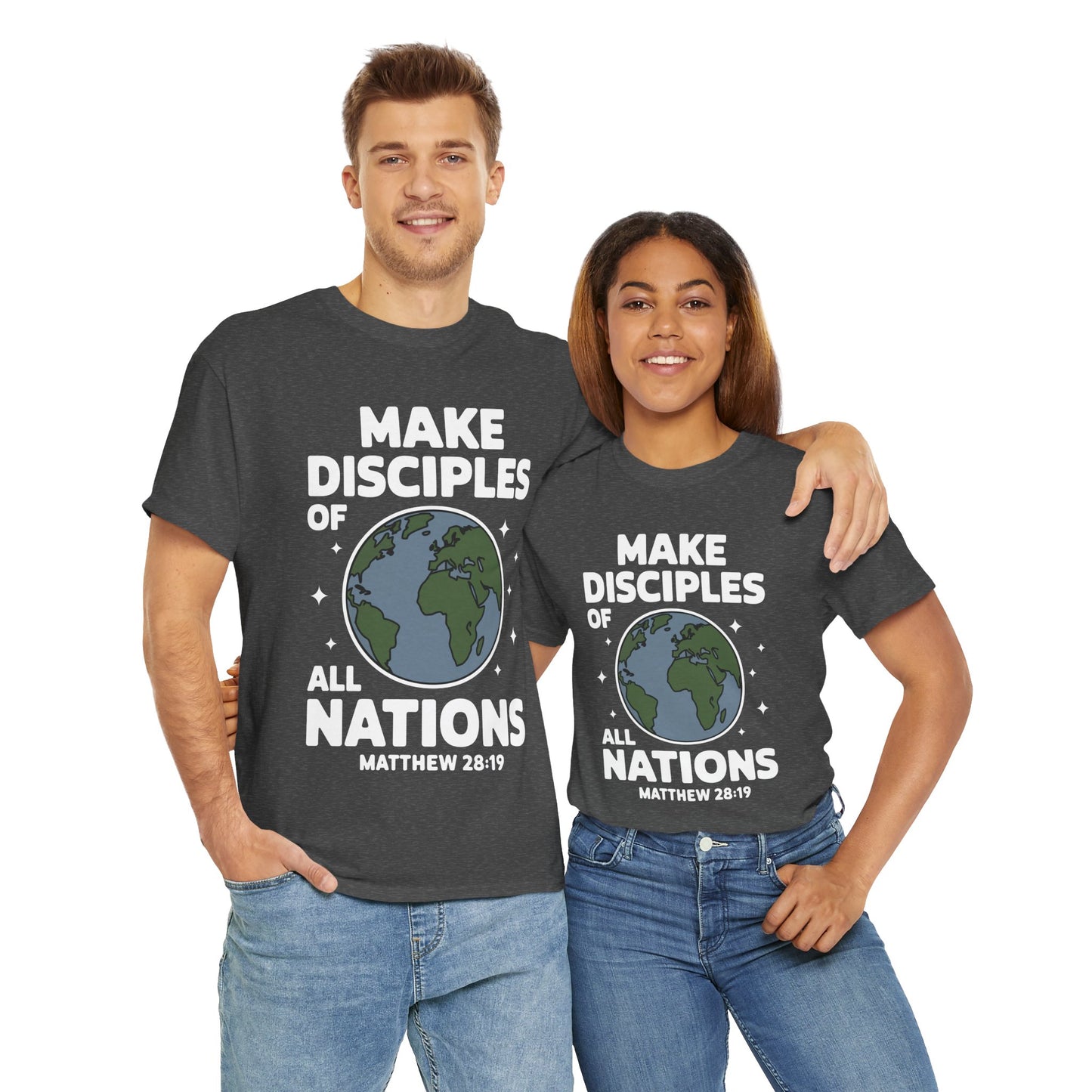 "Make Disciples" Unisex Heavy Cotton Tee