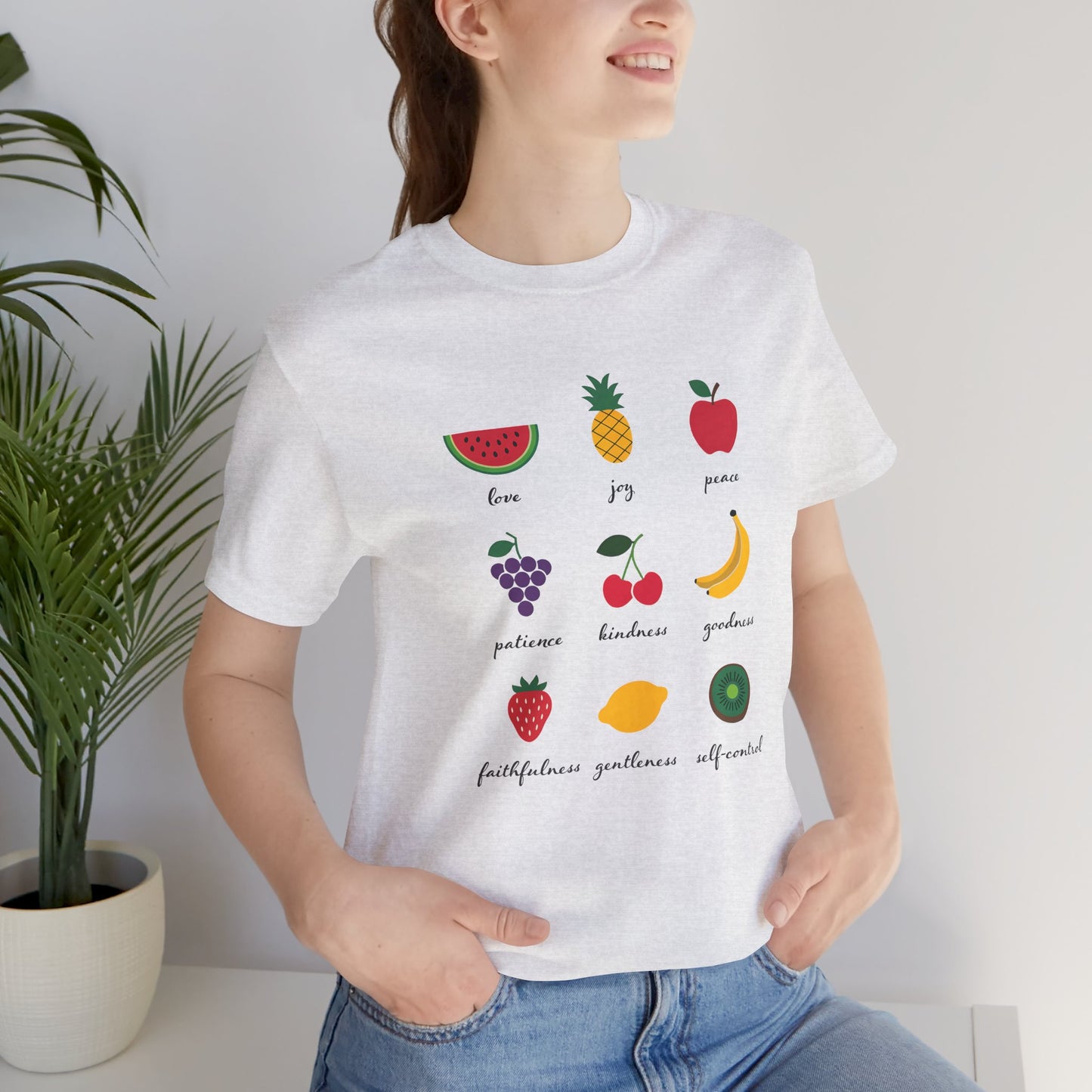 "Fruits of the Spirit" Women's Jersey Short Sleeve Tee