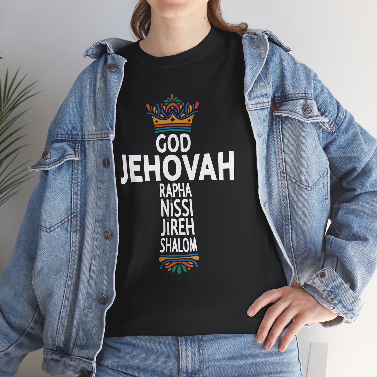 "Names of God" Unisex Heavy Cotton Tee
