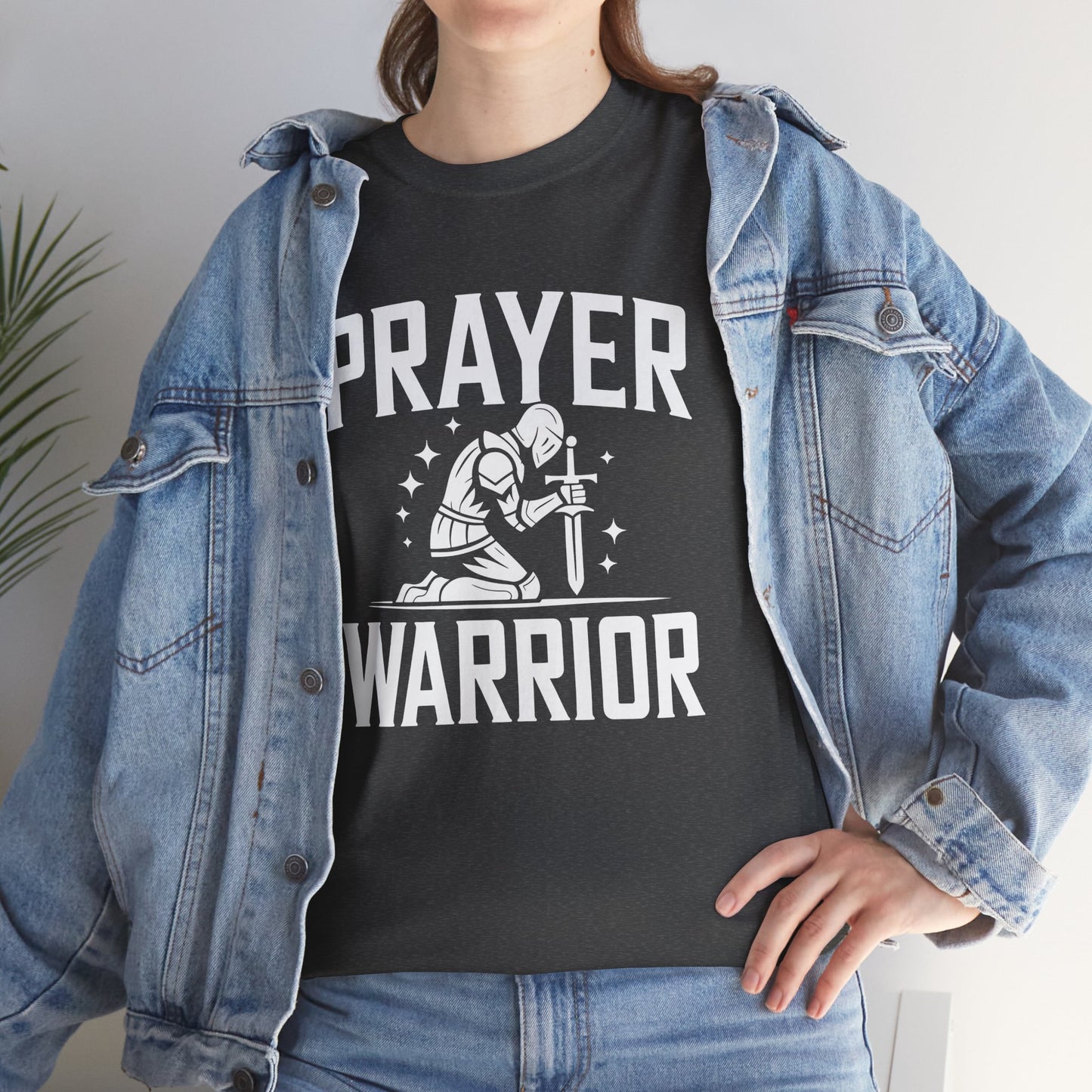 "Prayer Warrior" Unisex Heavy Cotton Tee