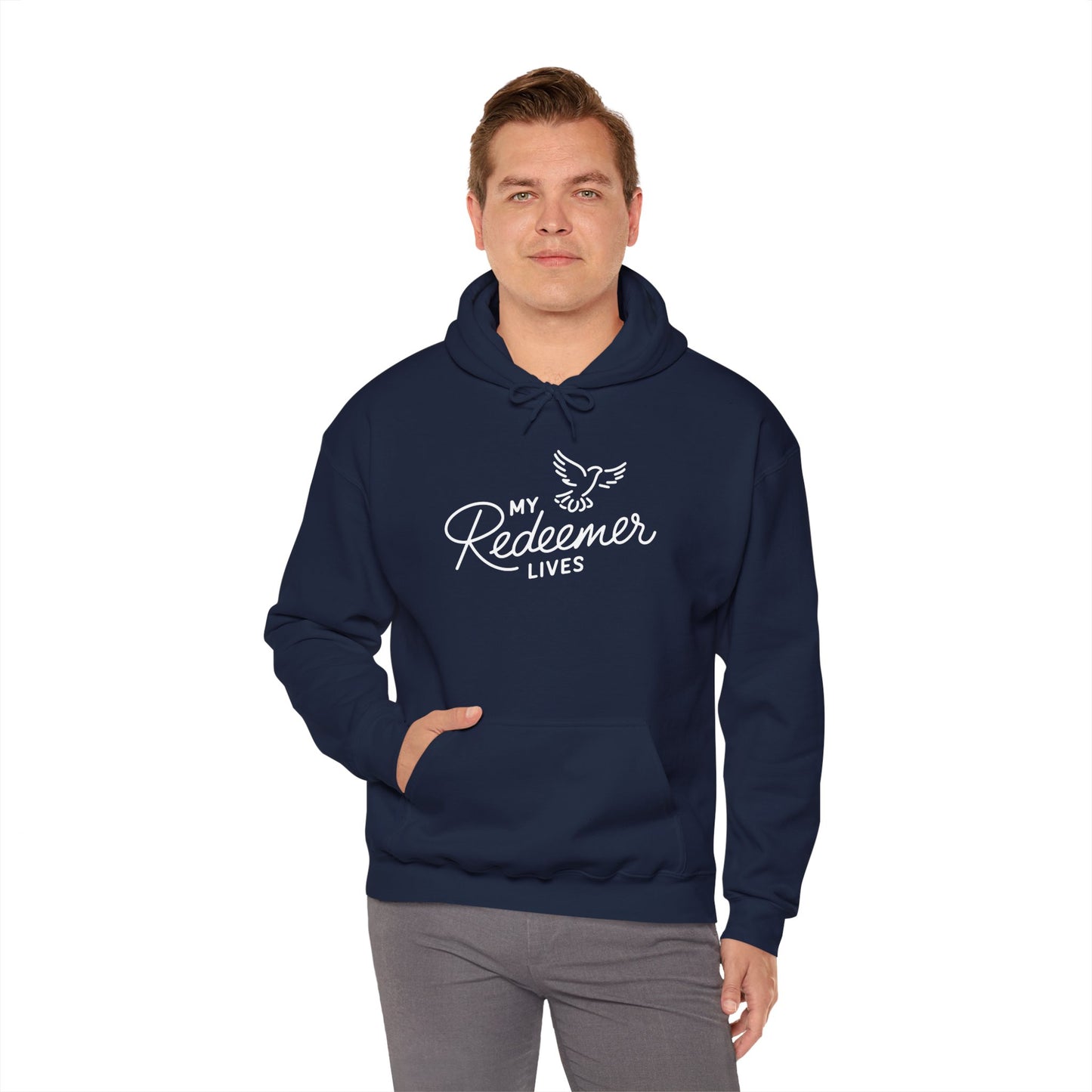 “My Redeemer” Unisex Heavy Blend™ Hooded Sweatshirt