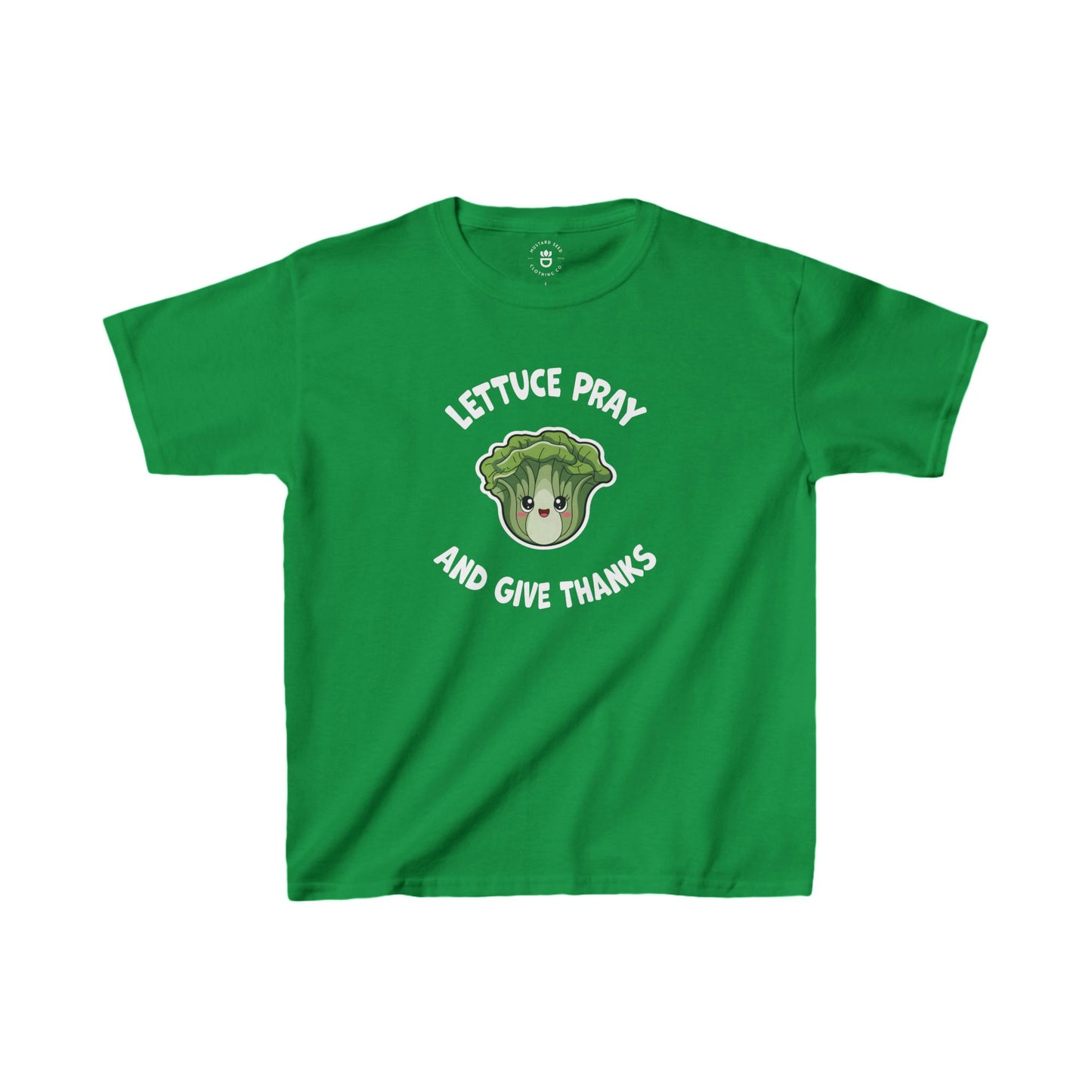 "Lettuce Pray" Kids Heavy Cotton™ Tee