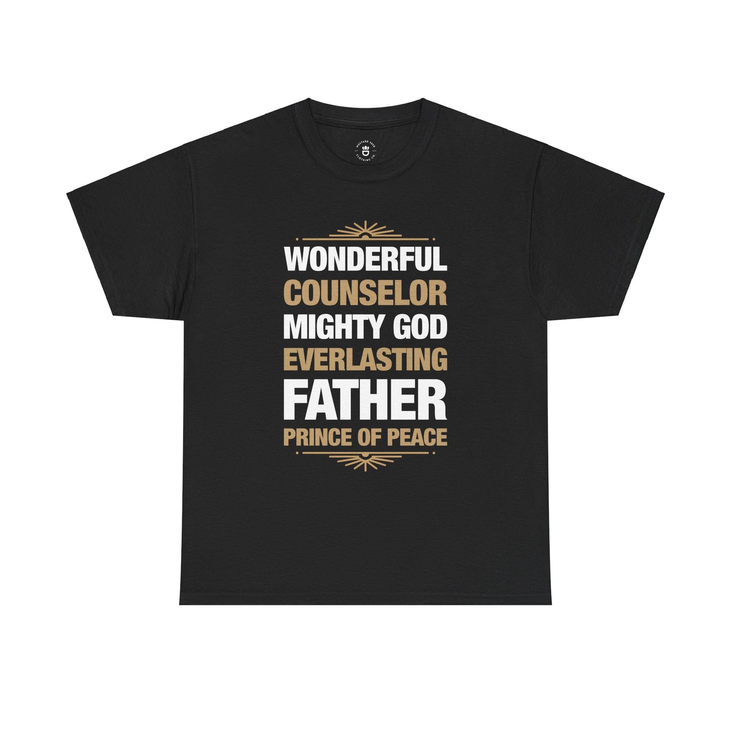 "Titles of Christ" Unisex Heavy Cotton Tee