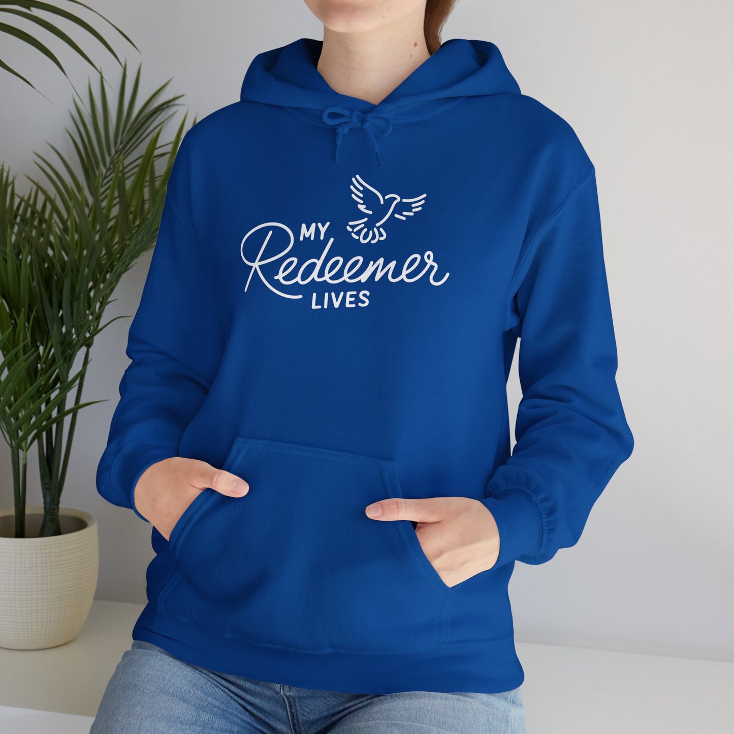 “My Redeemer” Unisex Heavy Blend™ Hooded Sweatshirt
