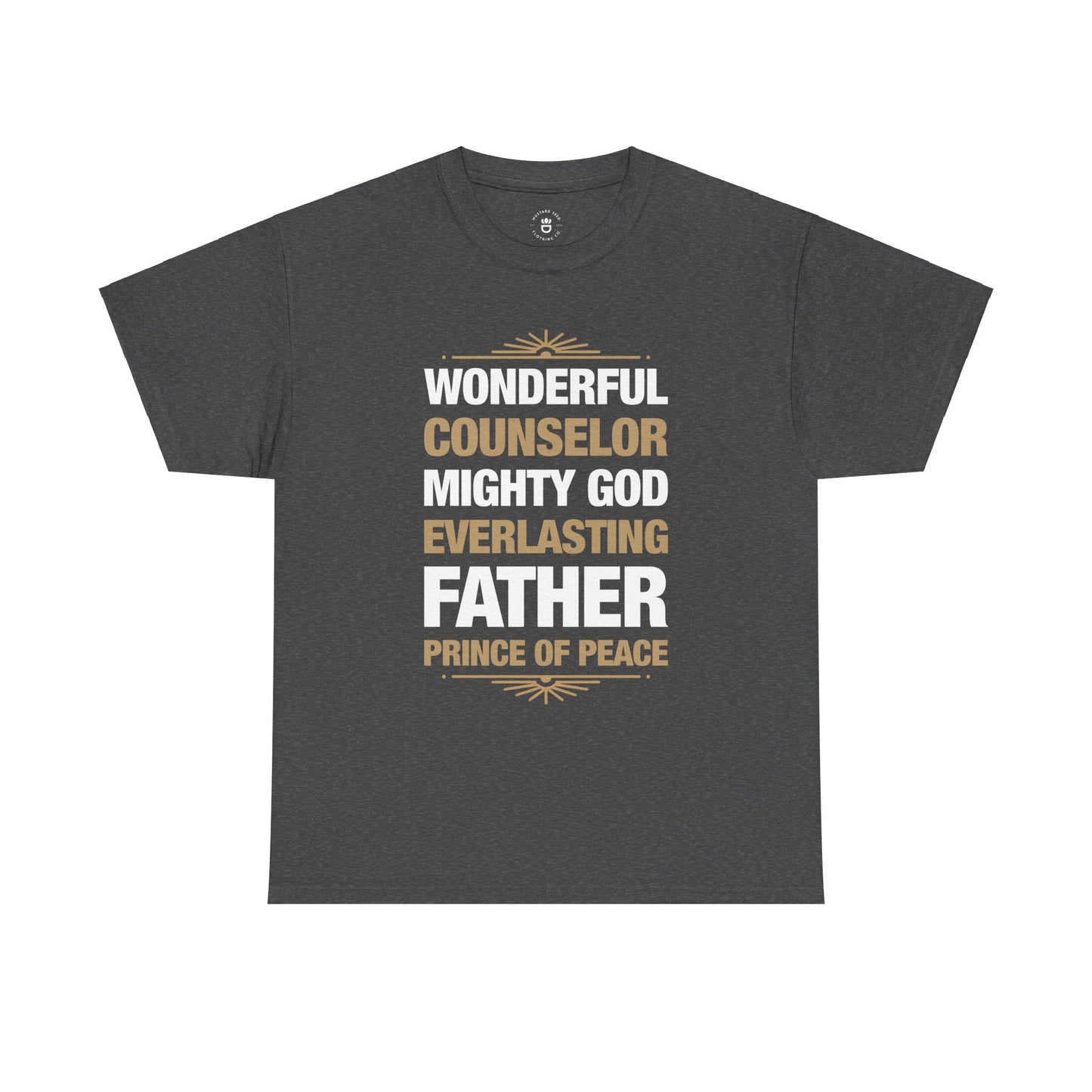 "Titles of Christ" Unisex Heavy Cotton Tee