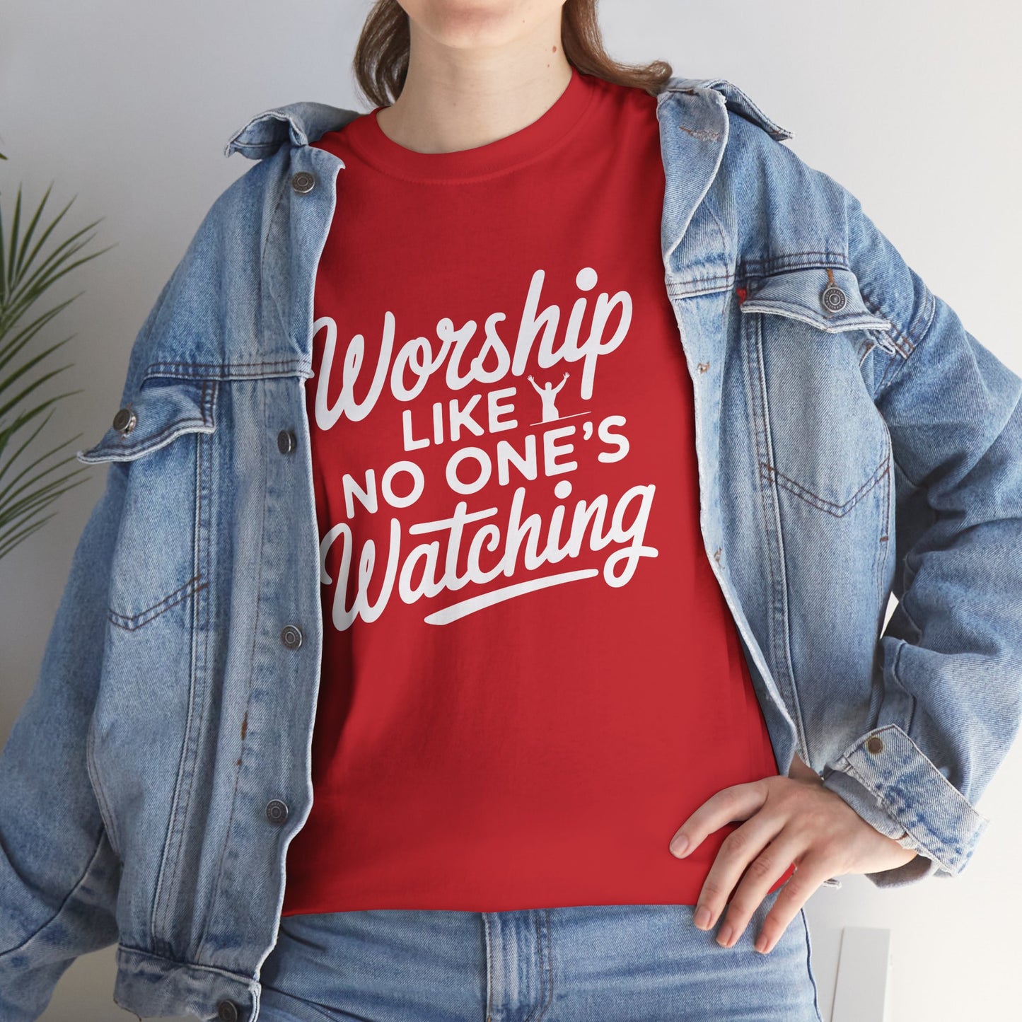 "Worship" Unisex Heavy Cotton Tee
