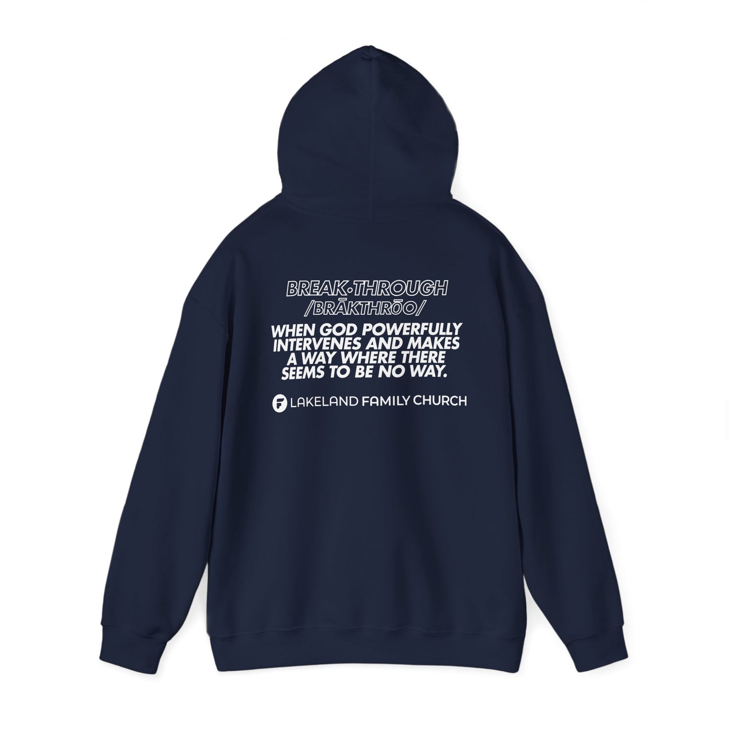 “Breakthrough” Unisex Heavy Blend™ Hooded Sweatshirt
