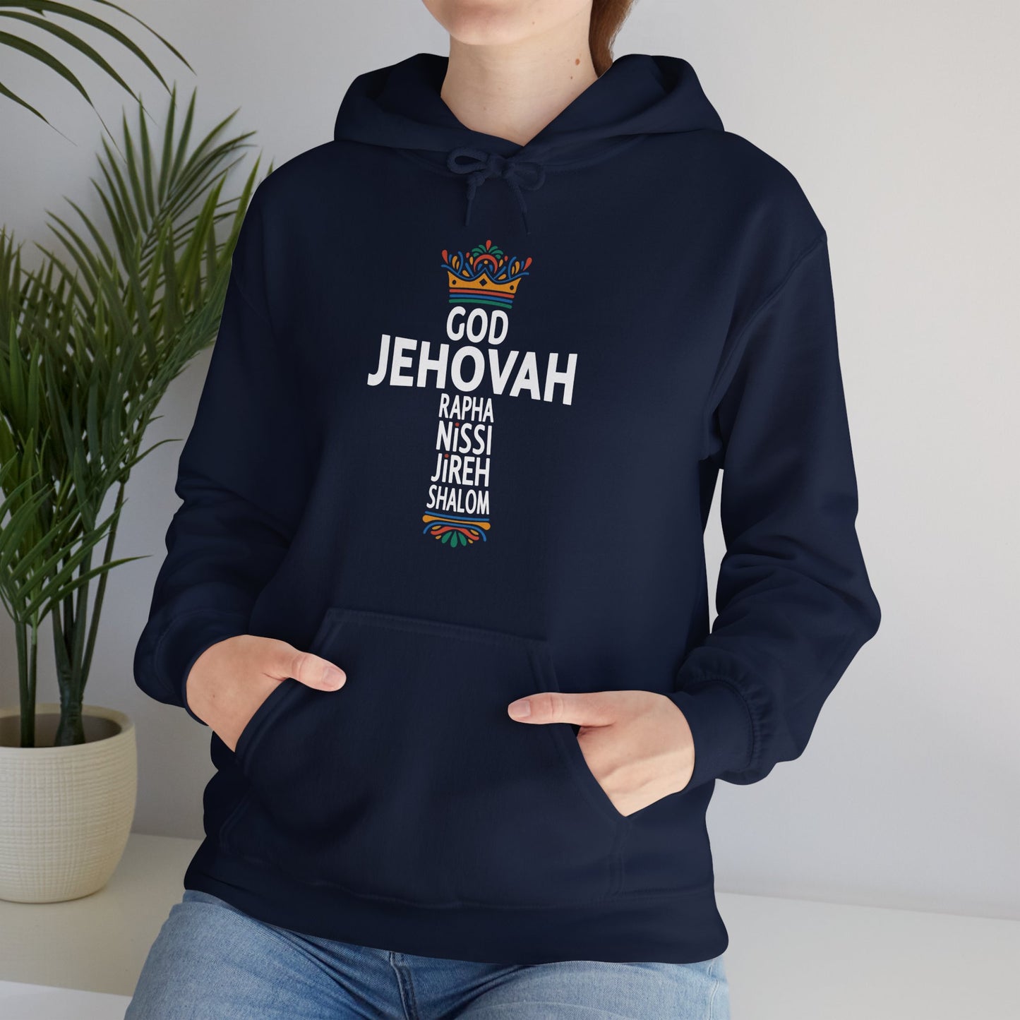 “Names of God” Unisex Heavy Blend™ Hooded Sweatshirt