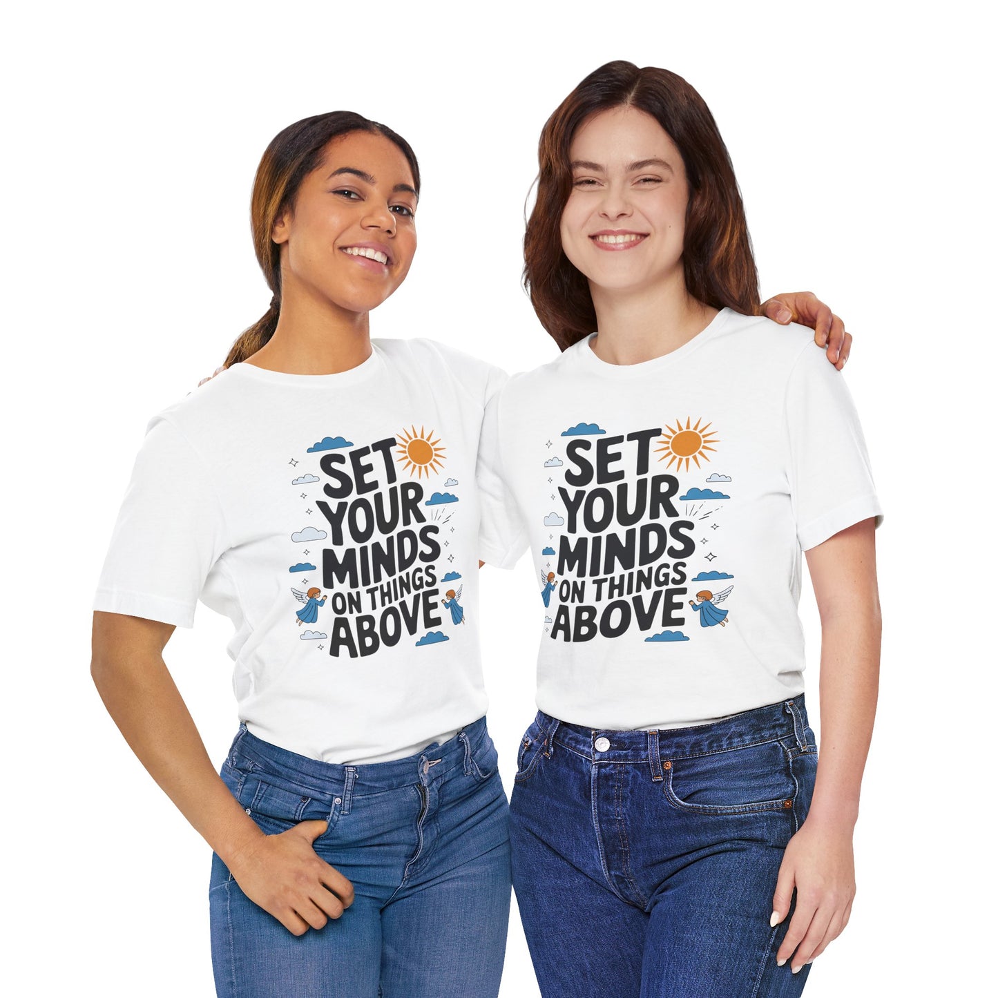 "Set Your Minds" Women's Jersey Short Sleeve Tee