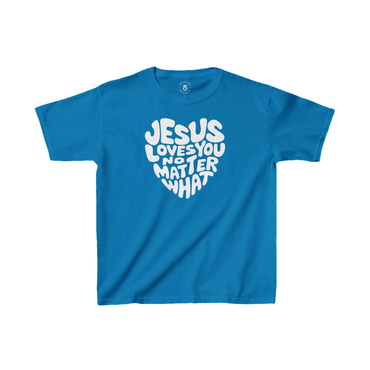 "Jesus Loves You" Kids Heavy Cotton™ Tee