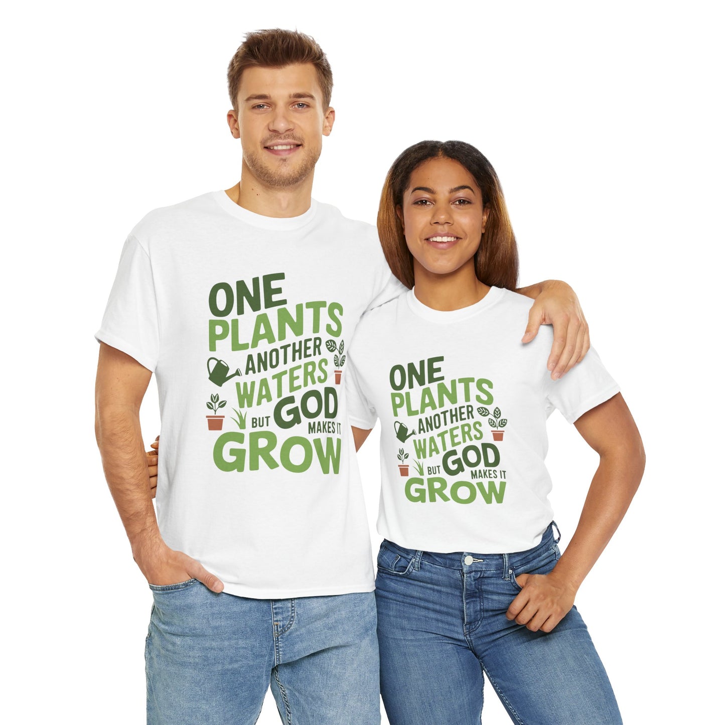 "One Plants" Unisex Heavy Cotton Tee