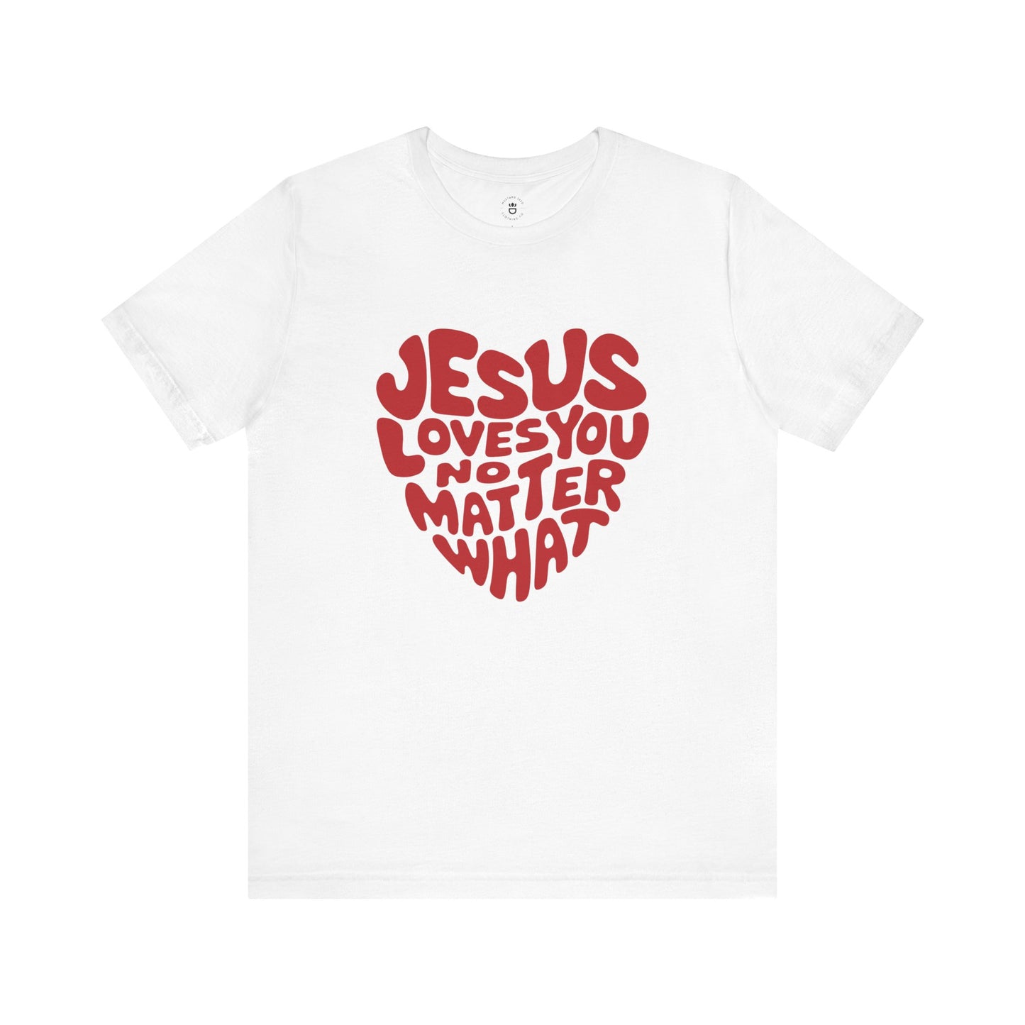 "Jesus Loves You" Women's Jersey Short Sleeve Tee