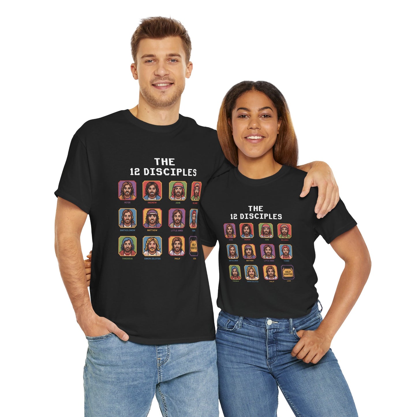 "12 Disciples" Unisex Heavy Cotton Tee