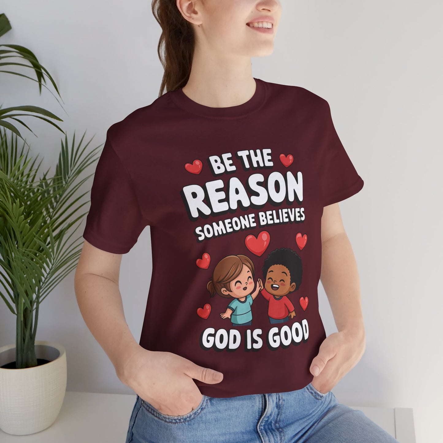 "Be The Reason" Women's Jersey Short Sleeve Tee