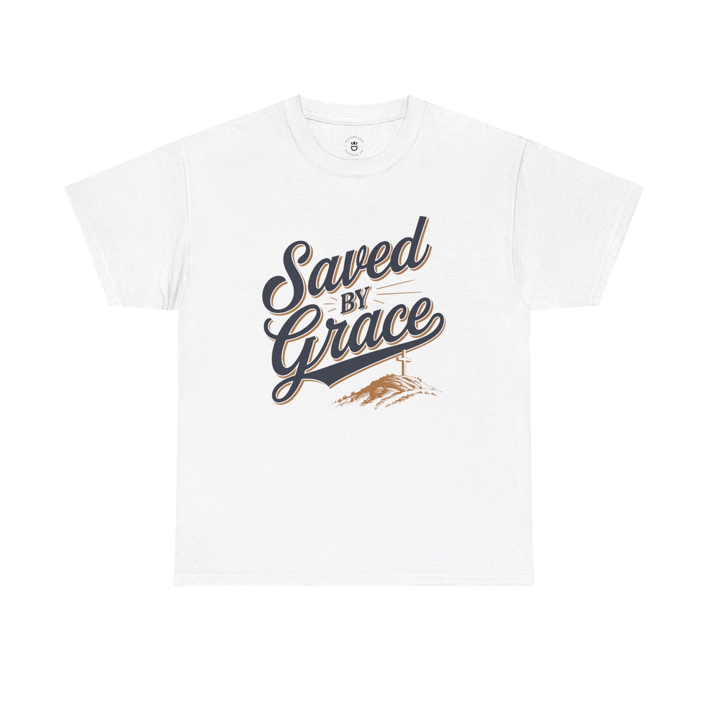 "Saved by Grace" Unisex Heavy Cotton Tee