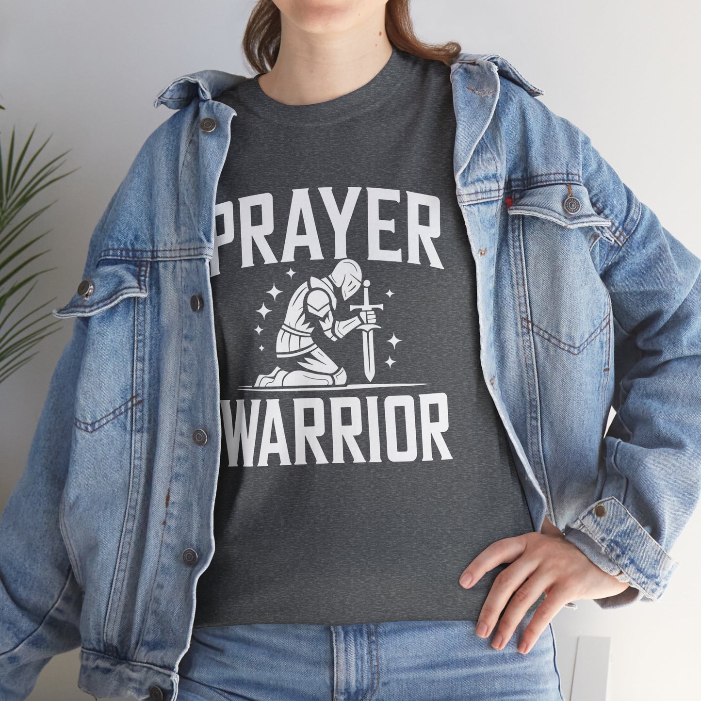 "Prayer Warrior" Unisex Heavy Cotton Tee
