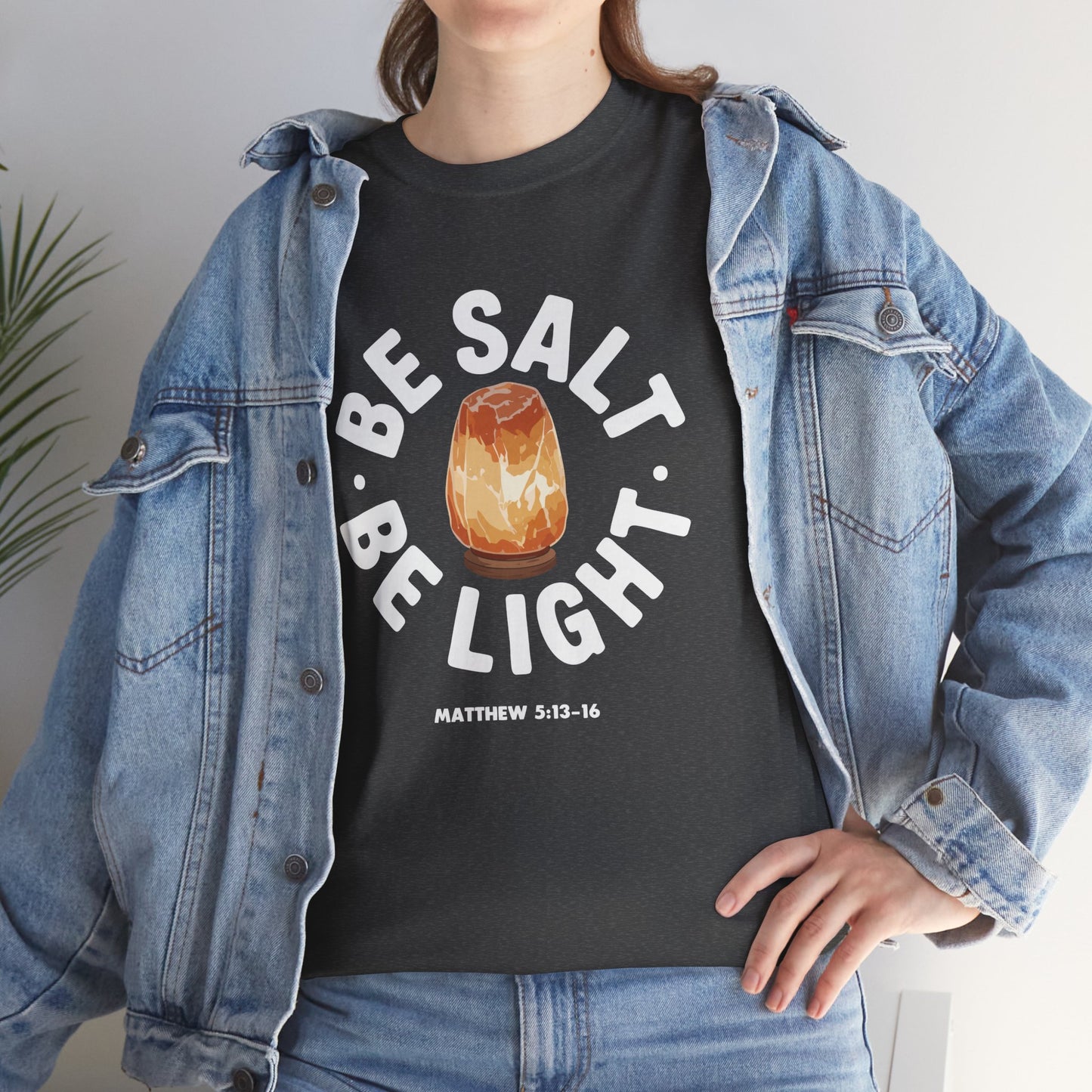 "Salt & Light" Unisex Heavy Cotton Tee