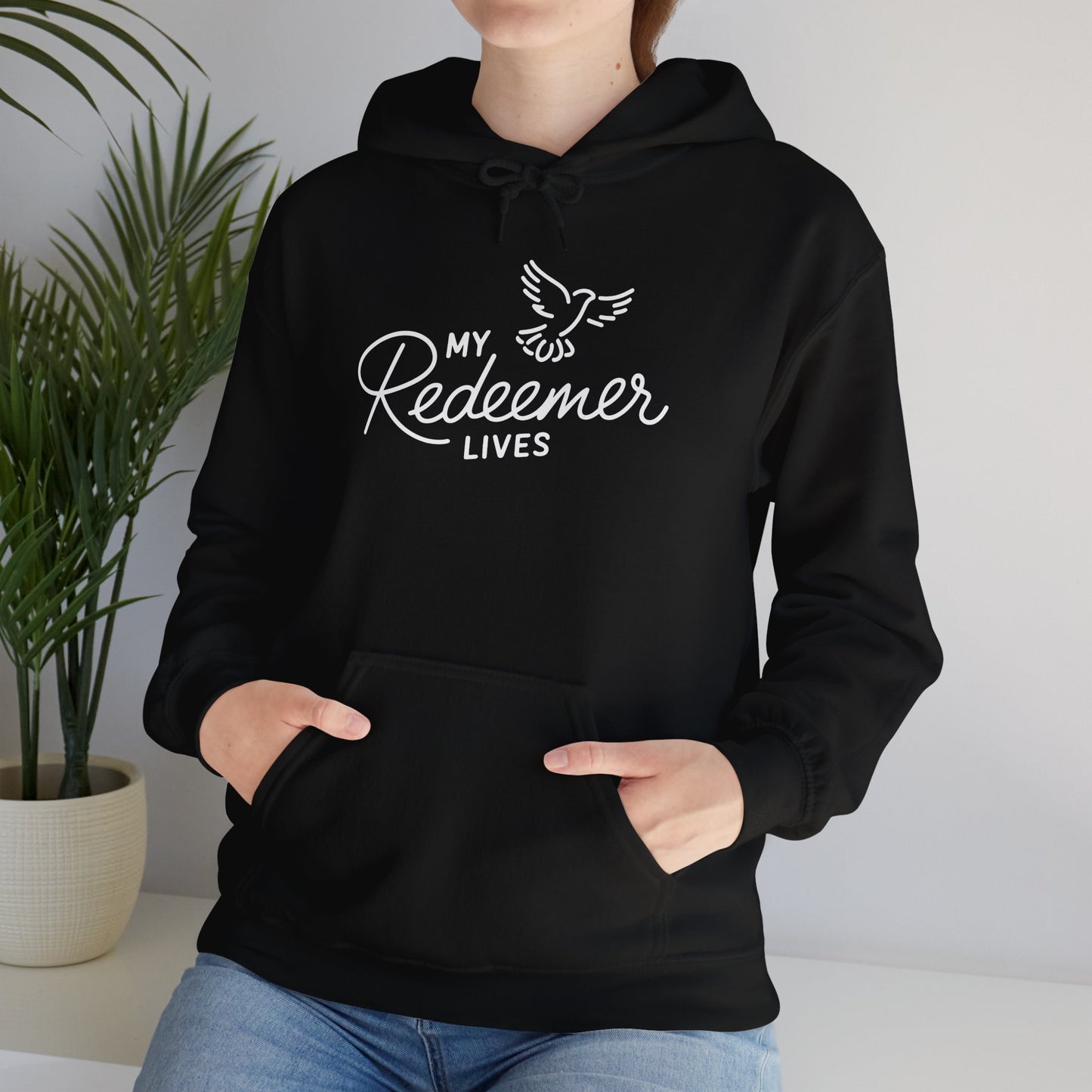 “My Redeemer” Unisex Heavy Blend™ Hooded Sweatshirt