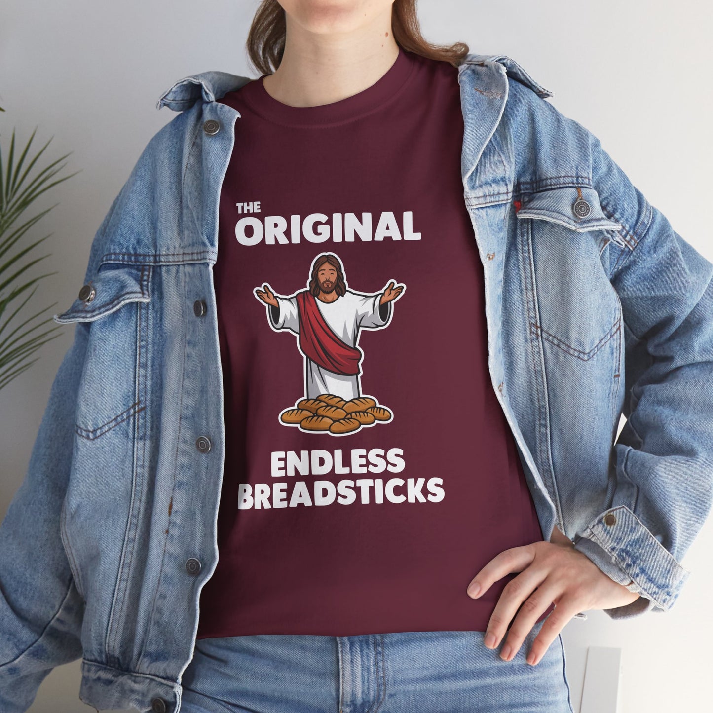 "Endless Breadsticks" Unisex Heavy Cotton Tee