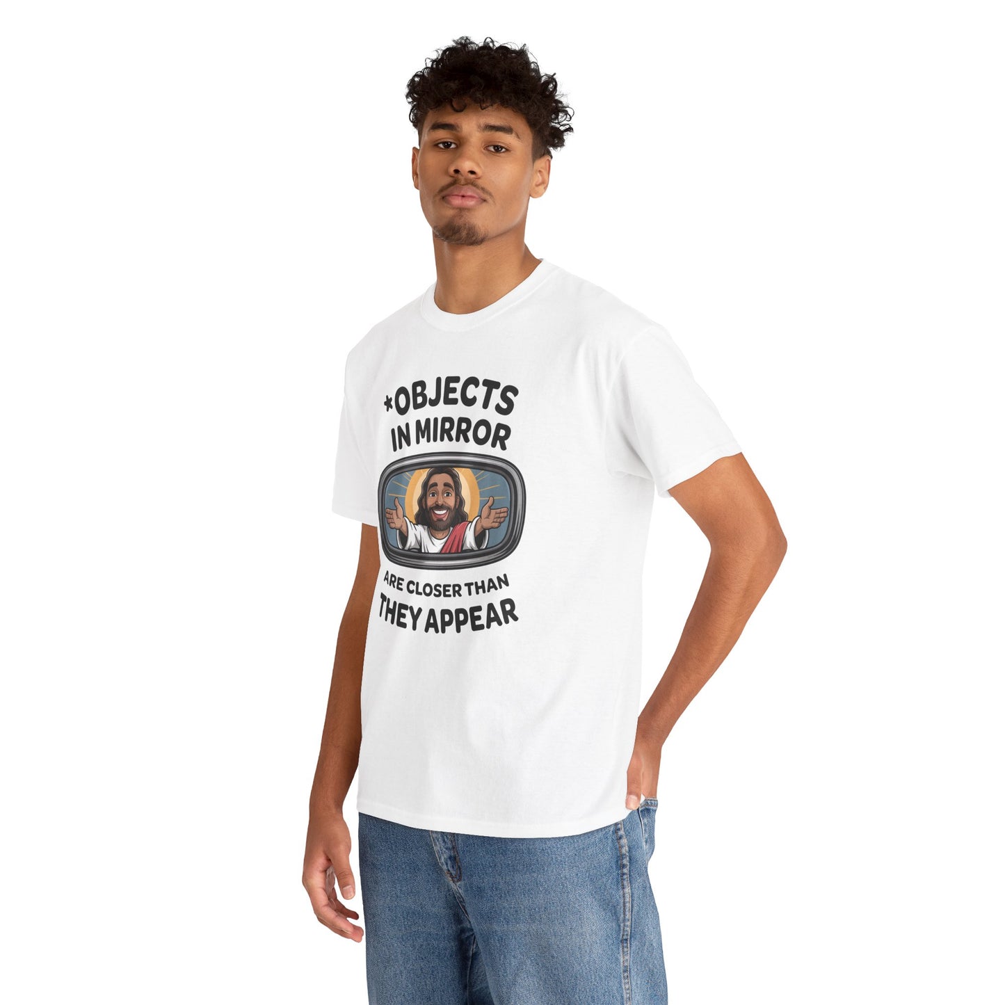 "Jesus is Near" Unisex Heavy Cotton Tee