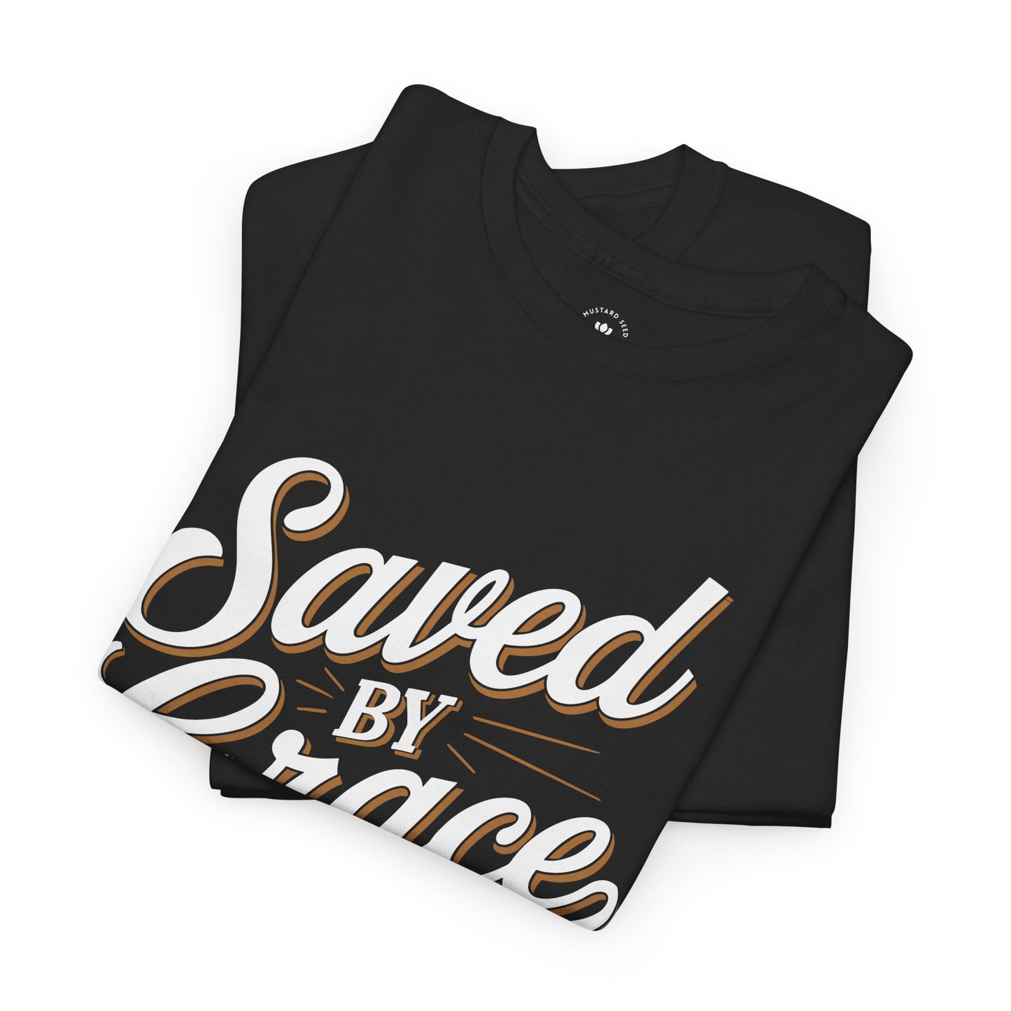 "Saved by Grace" Unisex Heavy Cotton Tee