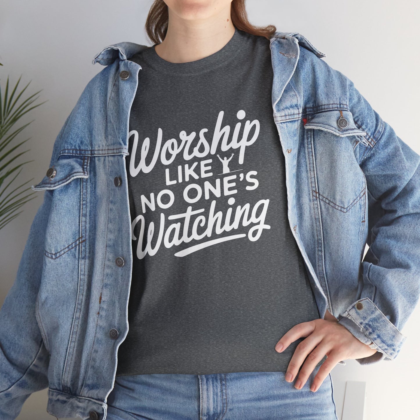 "Worship" Unisex Heavy Cotton Tee